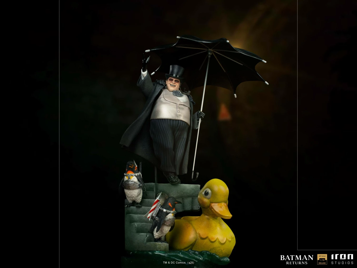 Iron Studios DC Comics Batman Returns 1:10 Scale Deluxe Penguin Figure - Image 13