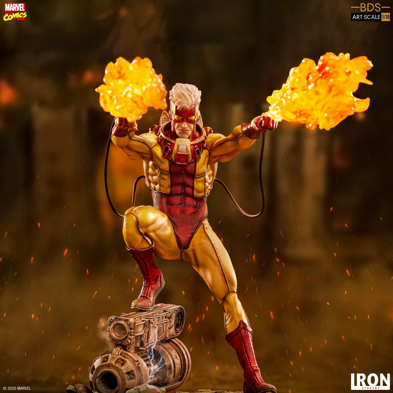 Iron Studios Marvel Comics BDS Art Scale Statue 1/10 Pyro 19 Cm - Image 4