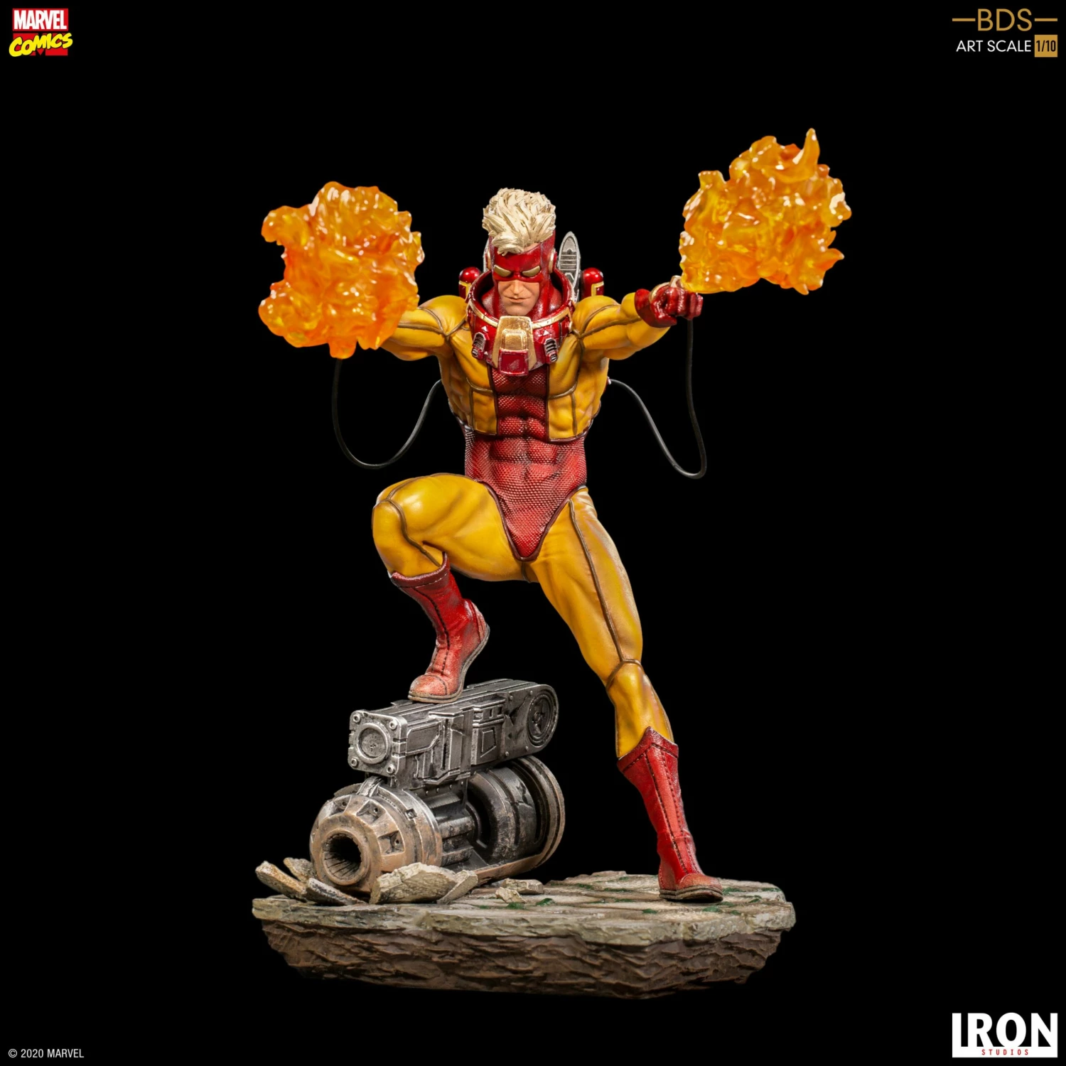 Iron Studios Marvel Comics BDS Art Scale Statue 1/10 Pyro 19 Cm - Image 5
