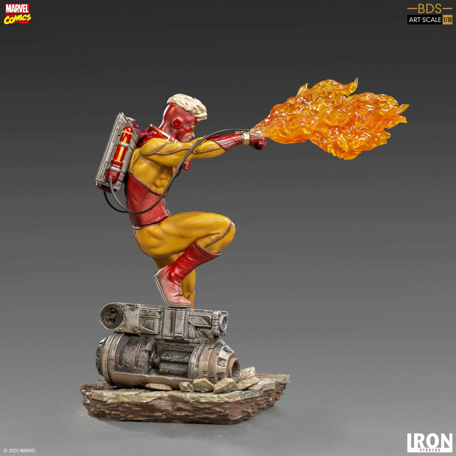 Iron Studios Marvel Comics BDS Art Scale Statue 1/10 Pyro 19 Cm - Image 9