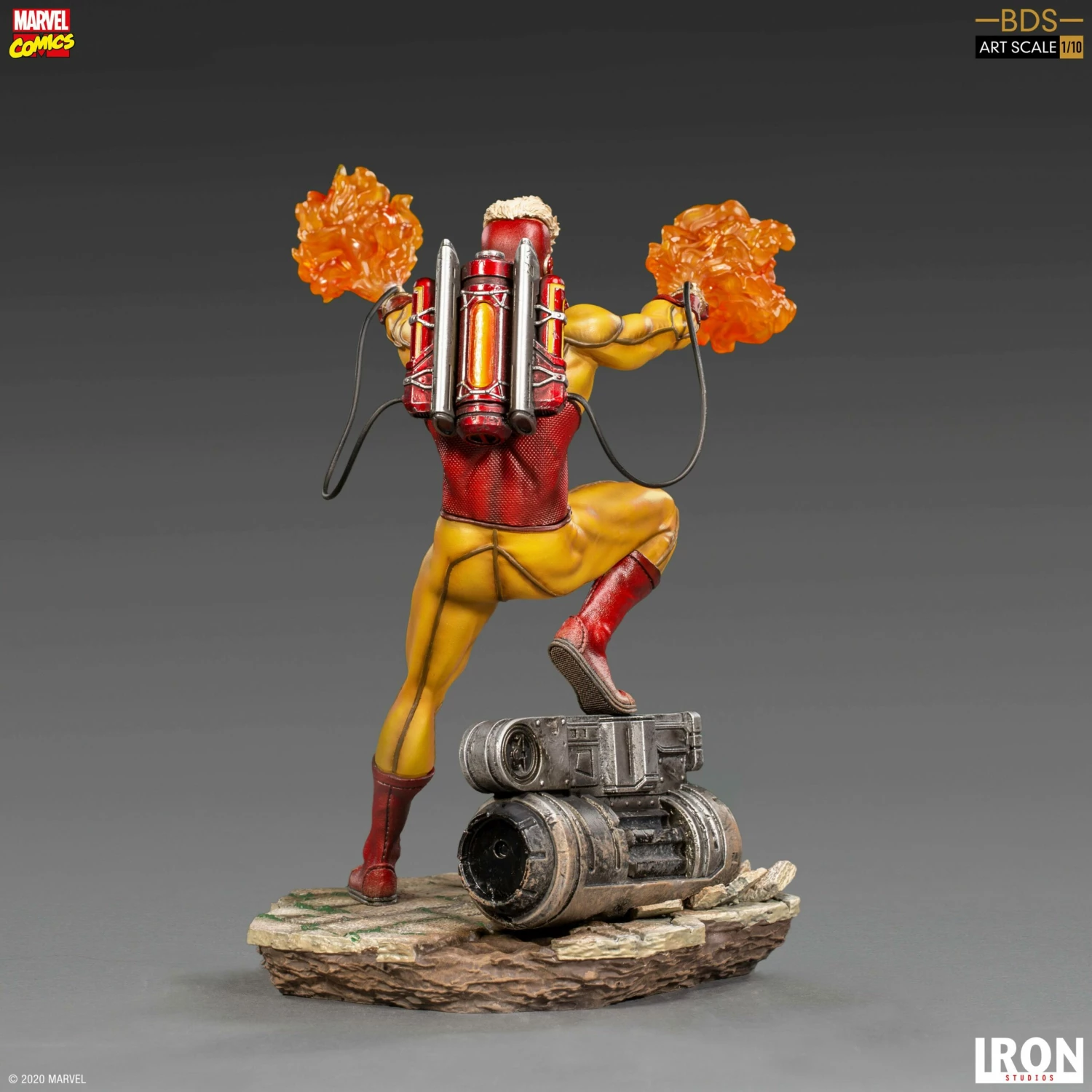 Iron Studios Marvel Comics BDS Art Scale Statue 1/10 Pyro 19 Cm - Image 10
