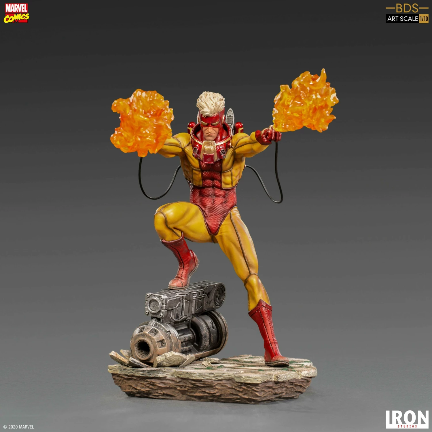 Iron Studios Marvel Comics BDS Art Scale Statue 1/10 Pyro 19 Cm - Image 12