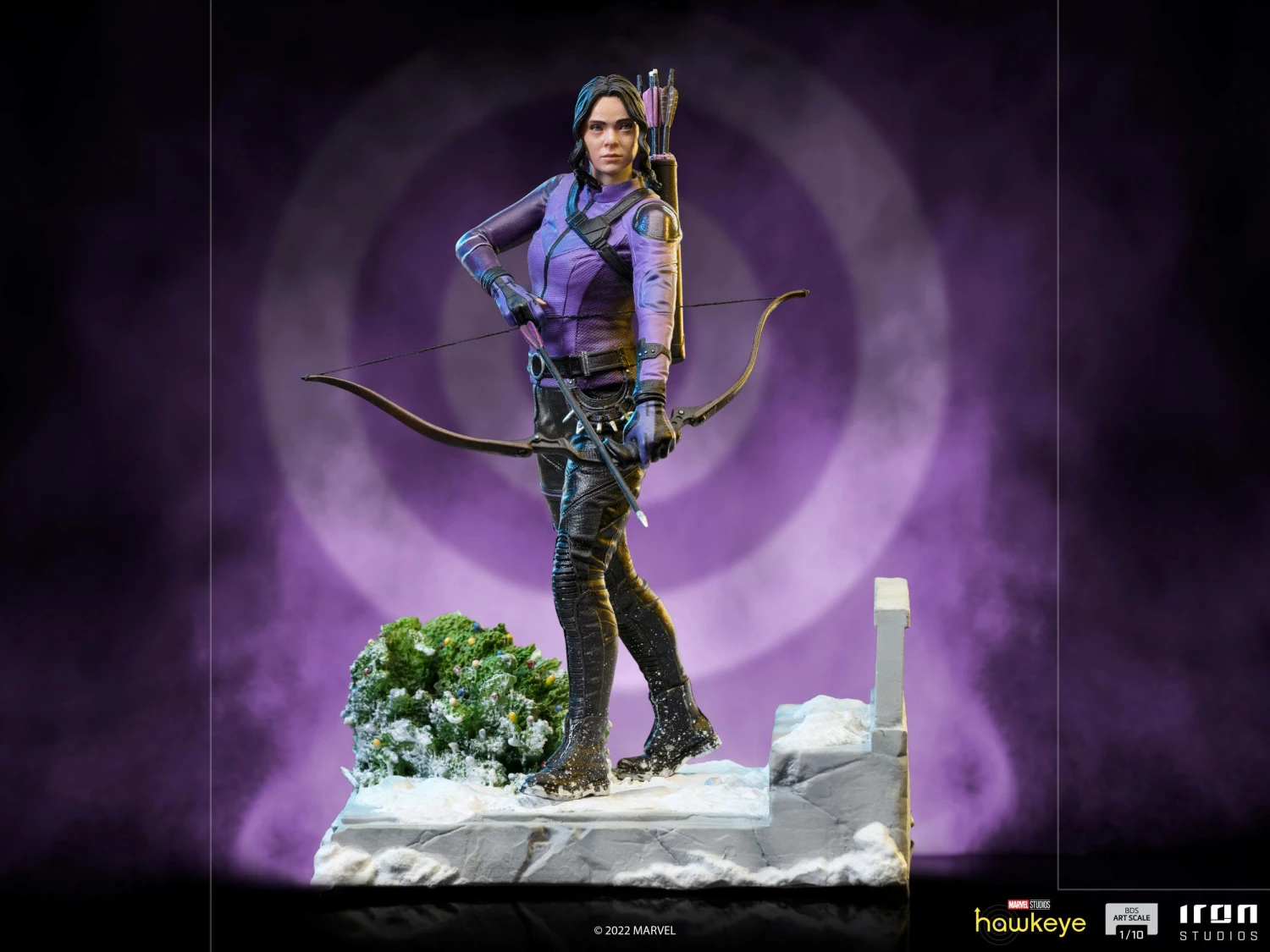 Iron Studios 1/10 Art Scale Statue Hawkeye Kate Bishop - Image 2
