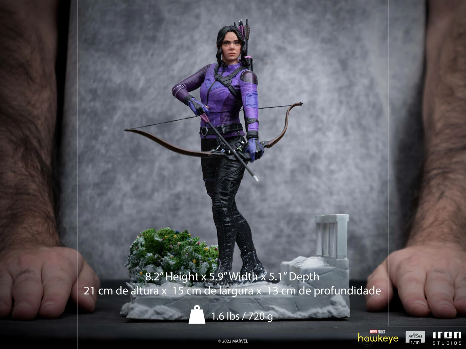 Iron Studios 1/10 Art Scale Statue Hawkeye Kate Bishop - Image 6