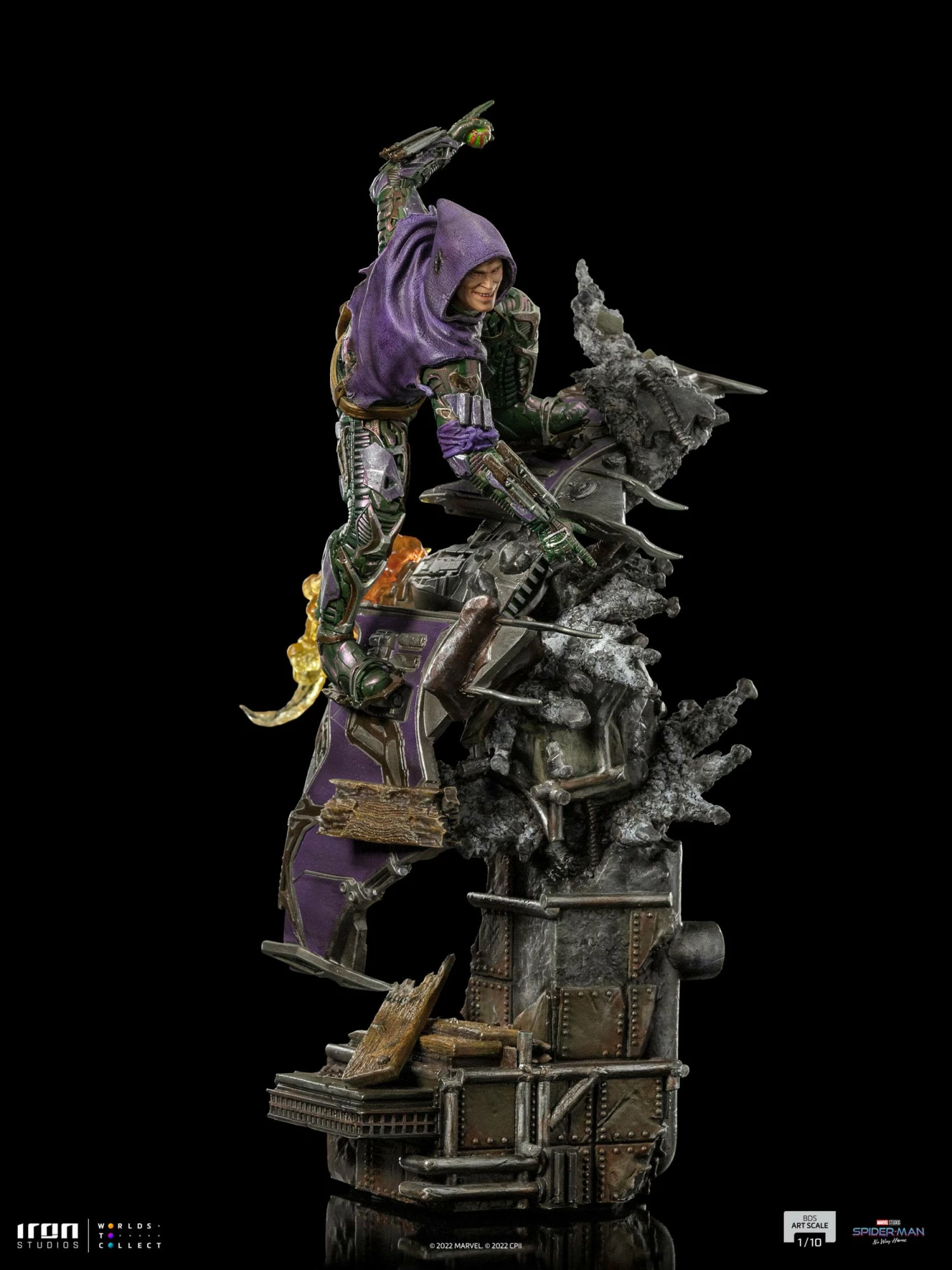Iron Studios 1/10 Art Scale Spider-Man: No Way Home Green Goblin - Image 7
