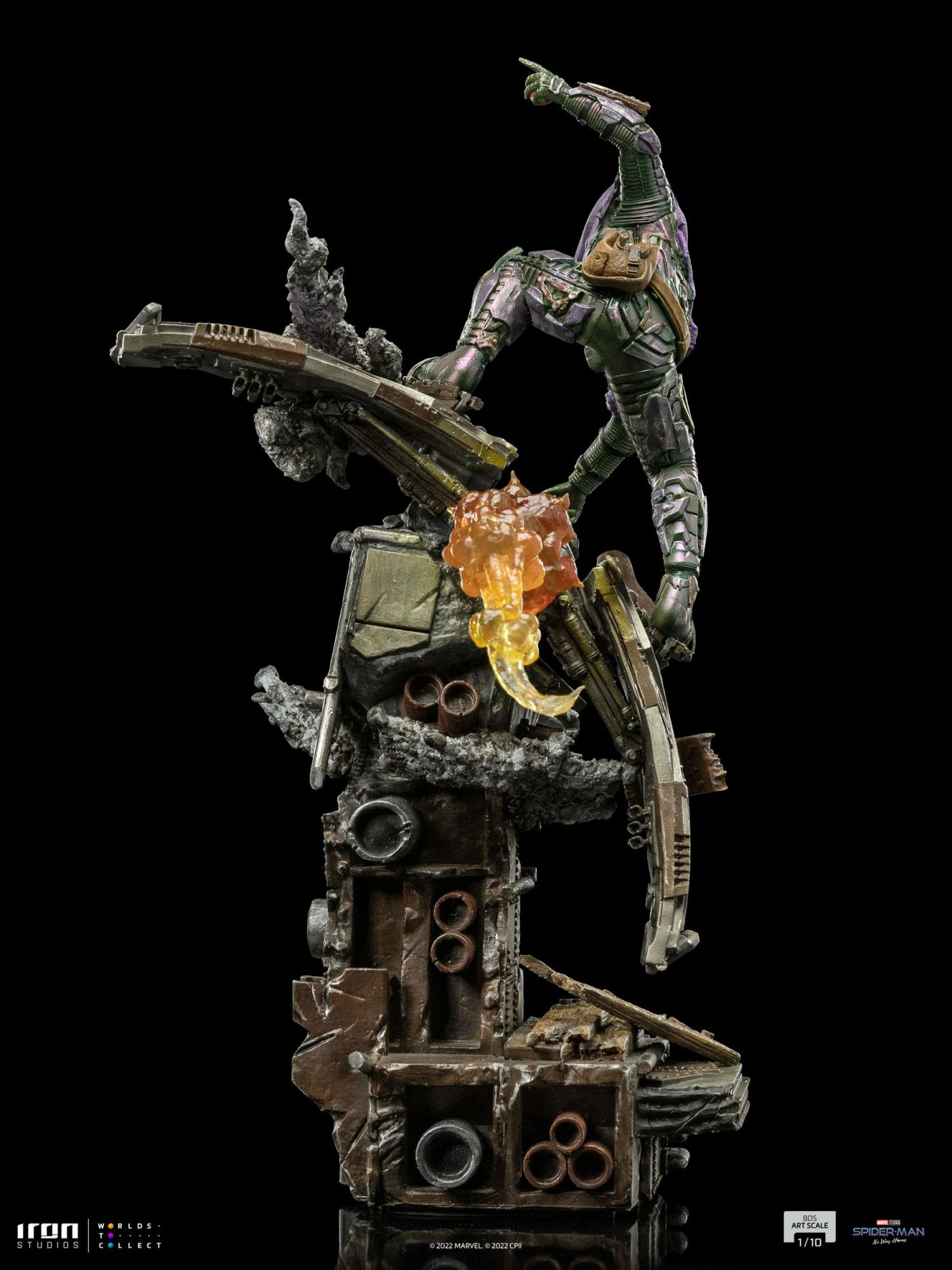 Iron Studios 1/10 Art Scale Spider-Man: No Way Home Green Goblin - Image 9