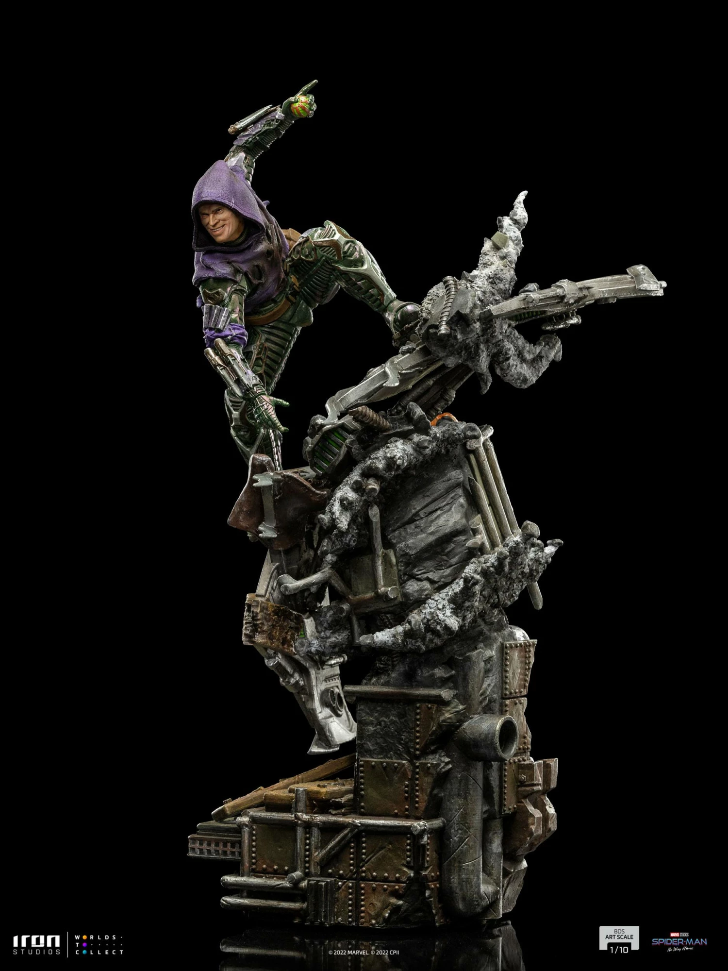 Iron Studios 1/10 Art Scale Spider-Man: No Way Home Green Goblin - Image 11