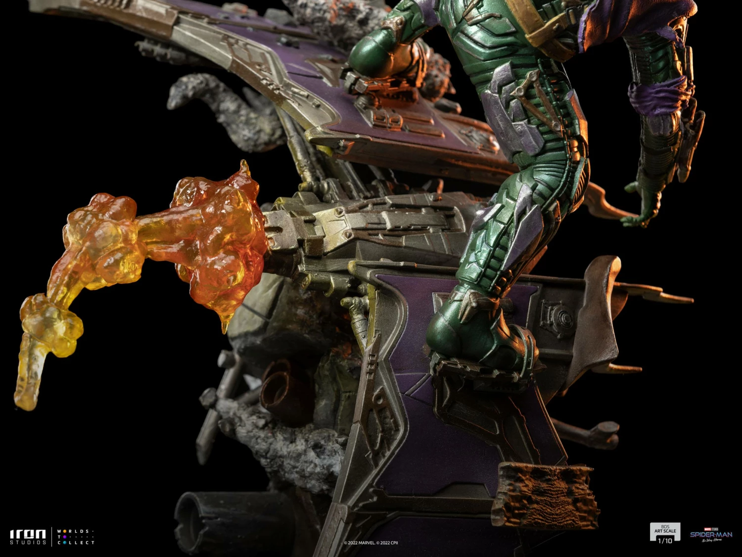 Iron Studios 1/10 Art Scale Spider-Man: No Way Home Green Goblin - Image 13