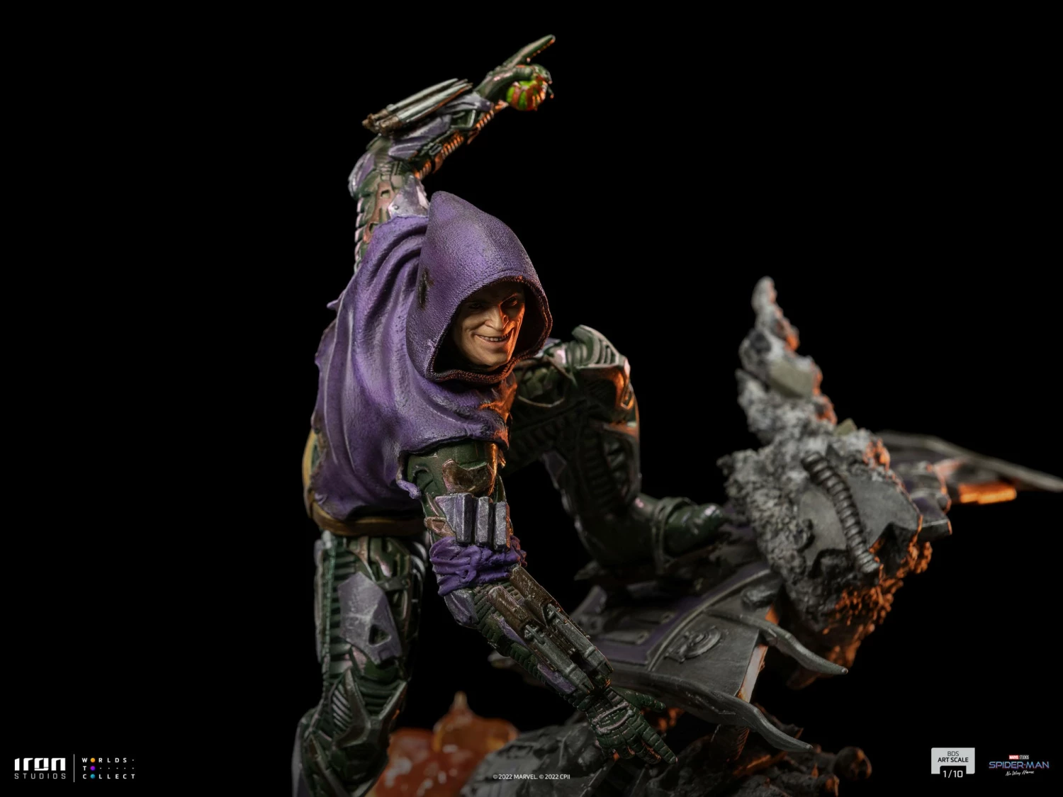 Iron Studios 1/10 Art Scale Spider-Man: No Way Home Green Goblin - Image 14