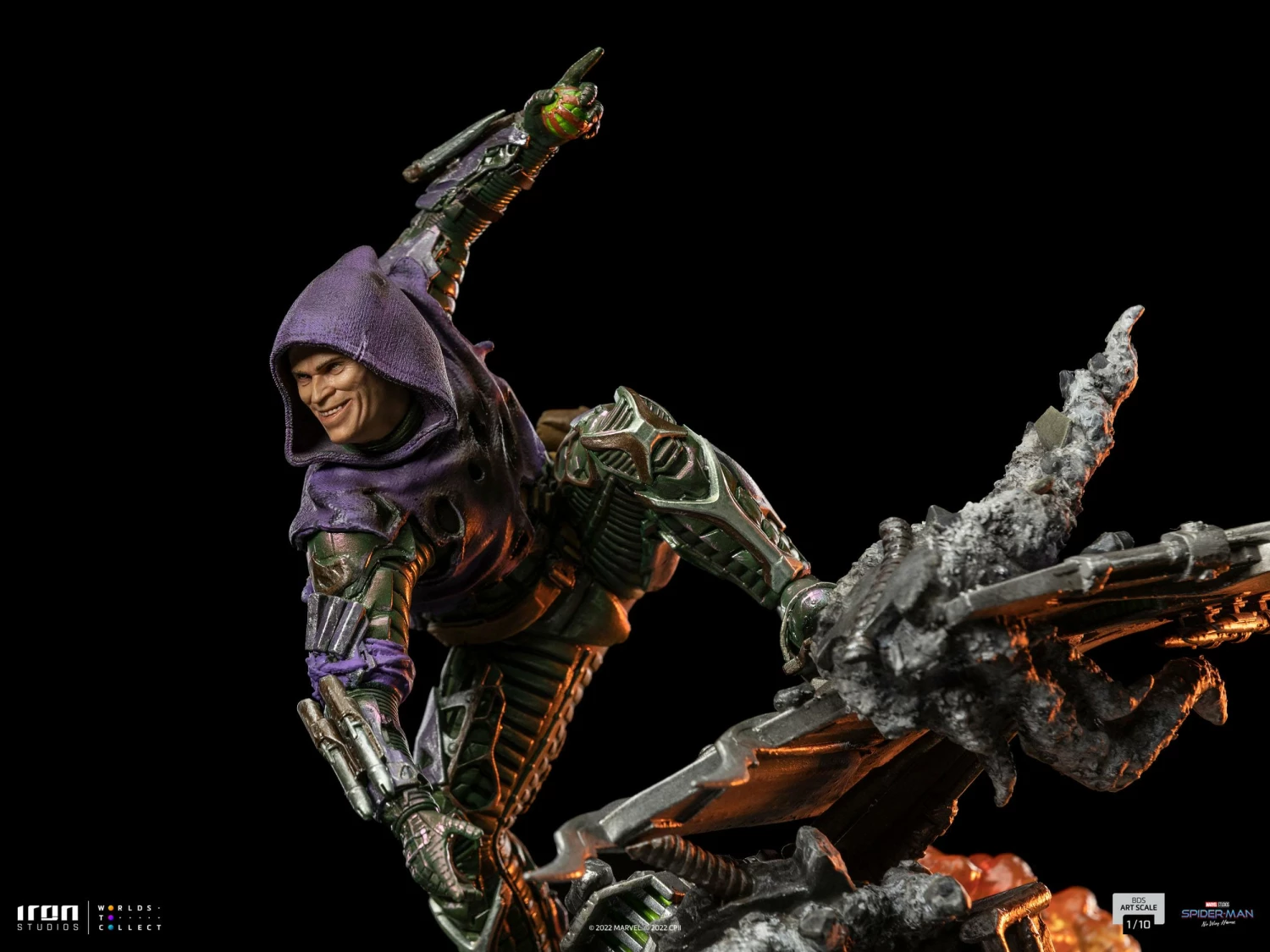 Iron Studios 1/10 Art Scale Spider-Man: No Way Home Green Goblin - Image 15