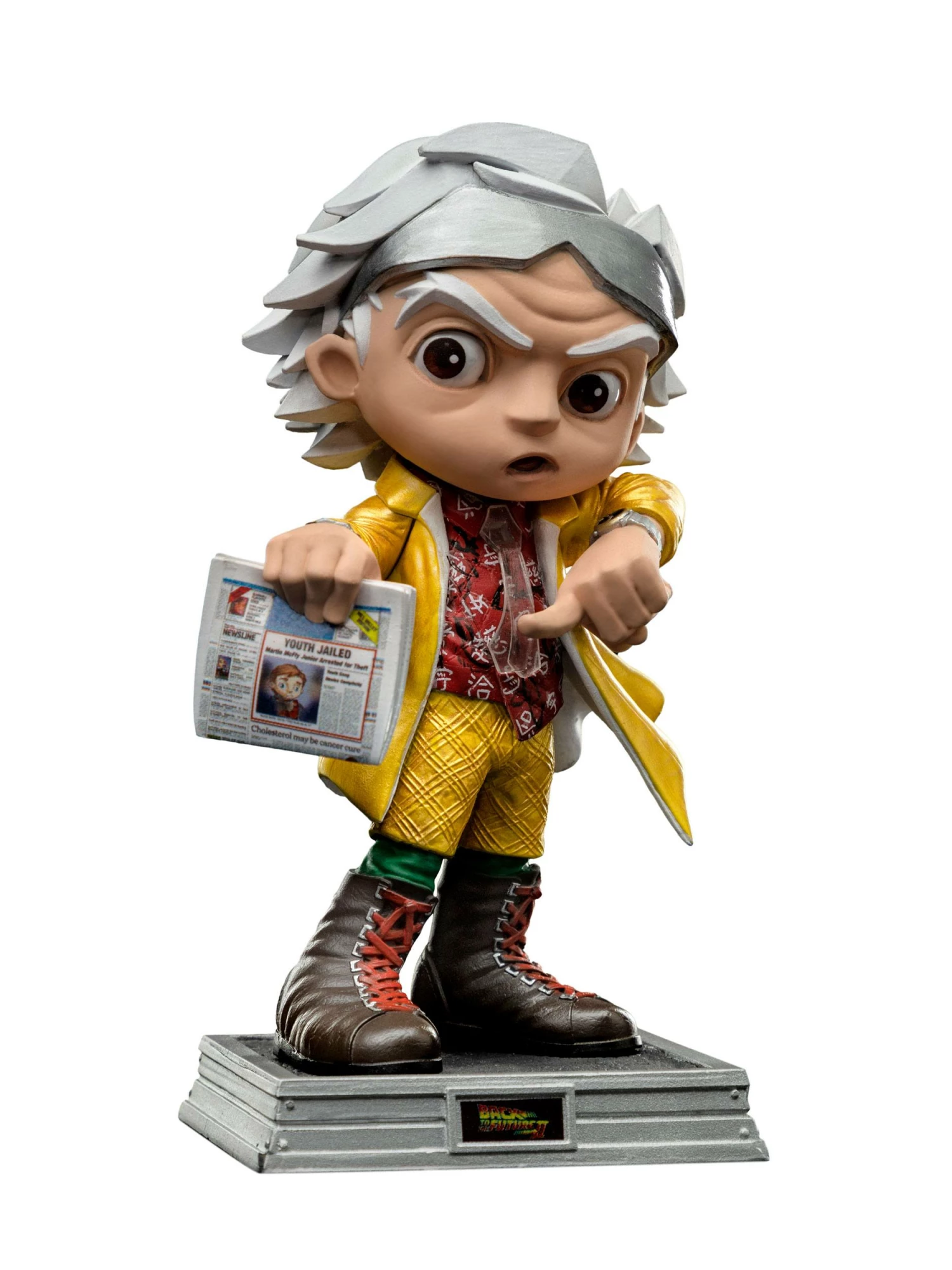 Iron Studios Back To The Future II Mini Co. PVC Figure Doc Brown - Image 2