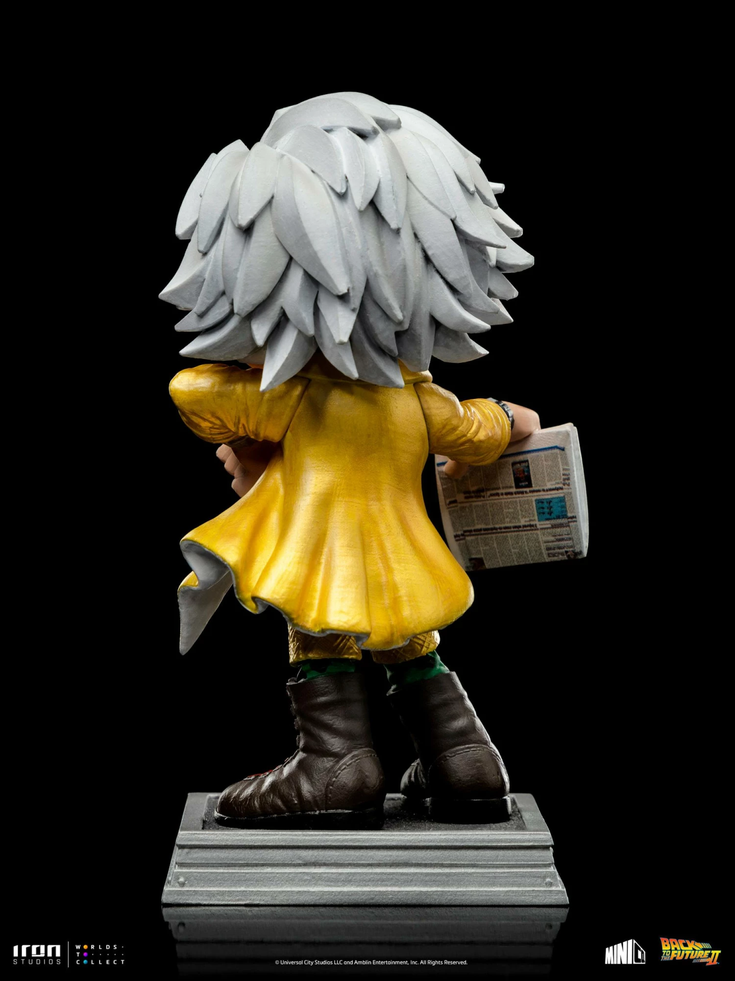 Iron Studios Back To The Future II Mini Co. PVC Figure Doc Brown - Image 7