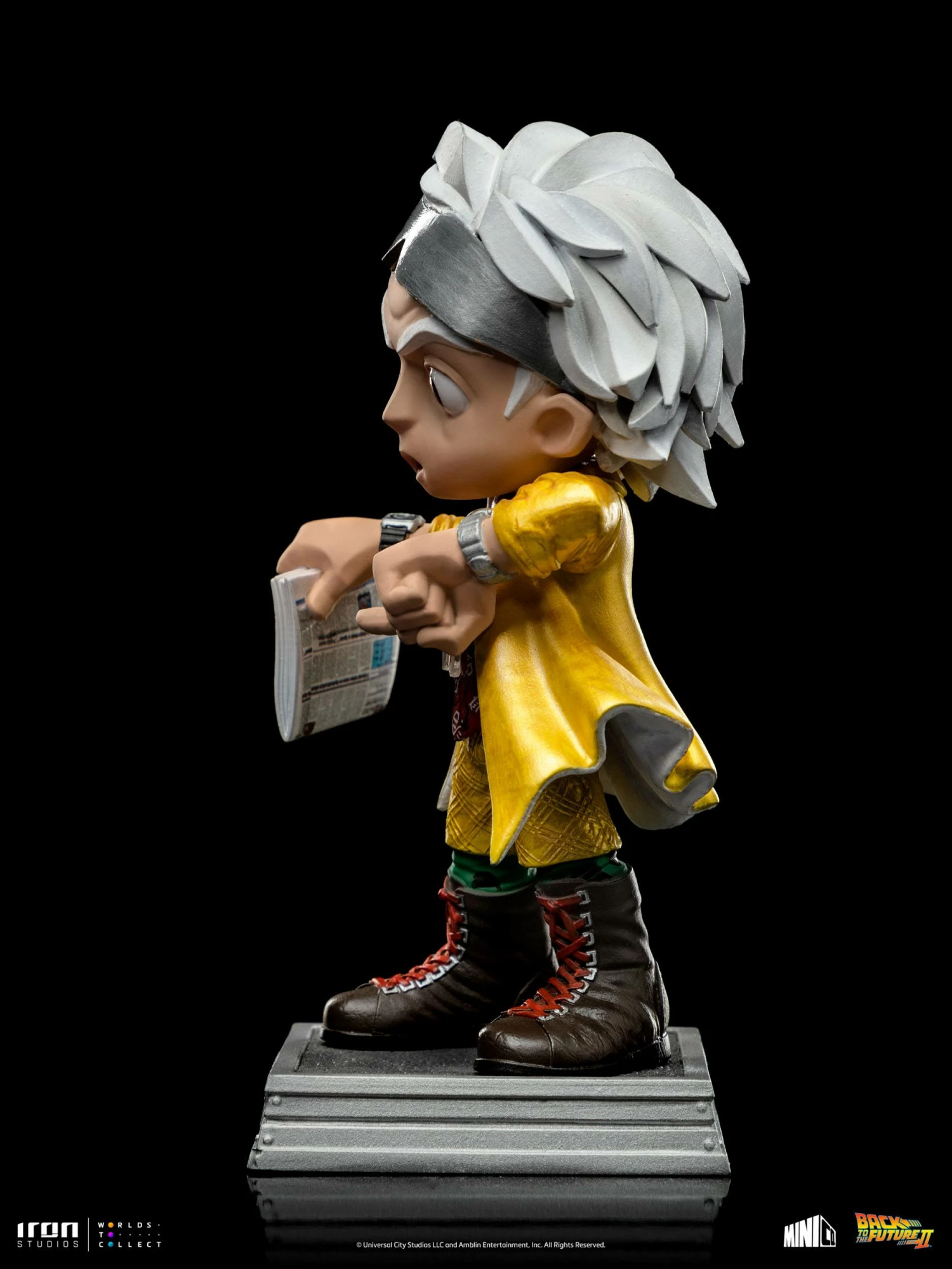 Iron Studios Back To The Future II Mini Co. PVC Figure Doc Brown - Image 8