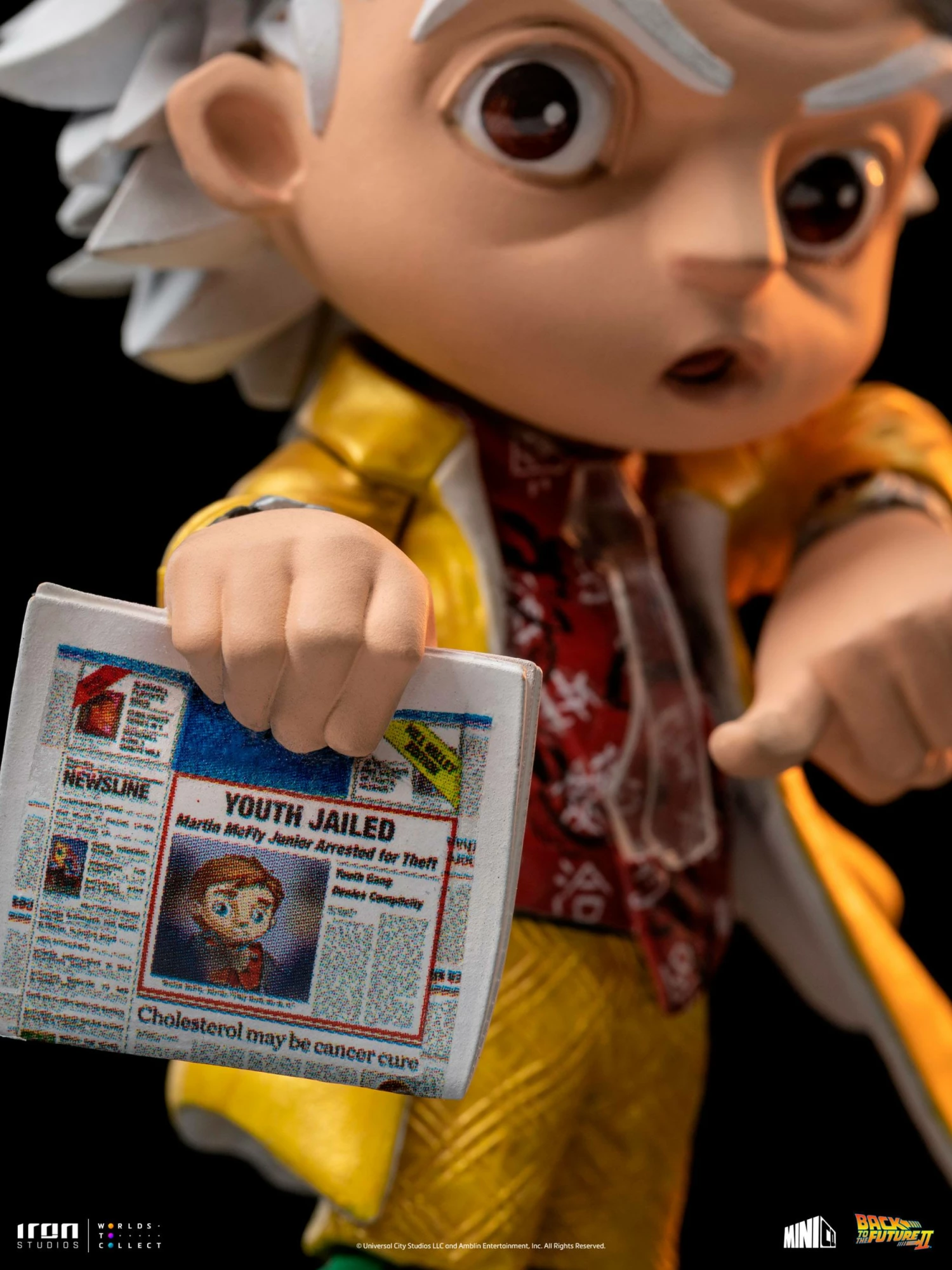 Iron Studios Back To The Future II Mini Co. PVC Figure Doc Brown - Image 11