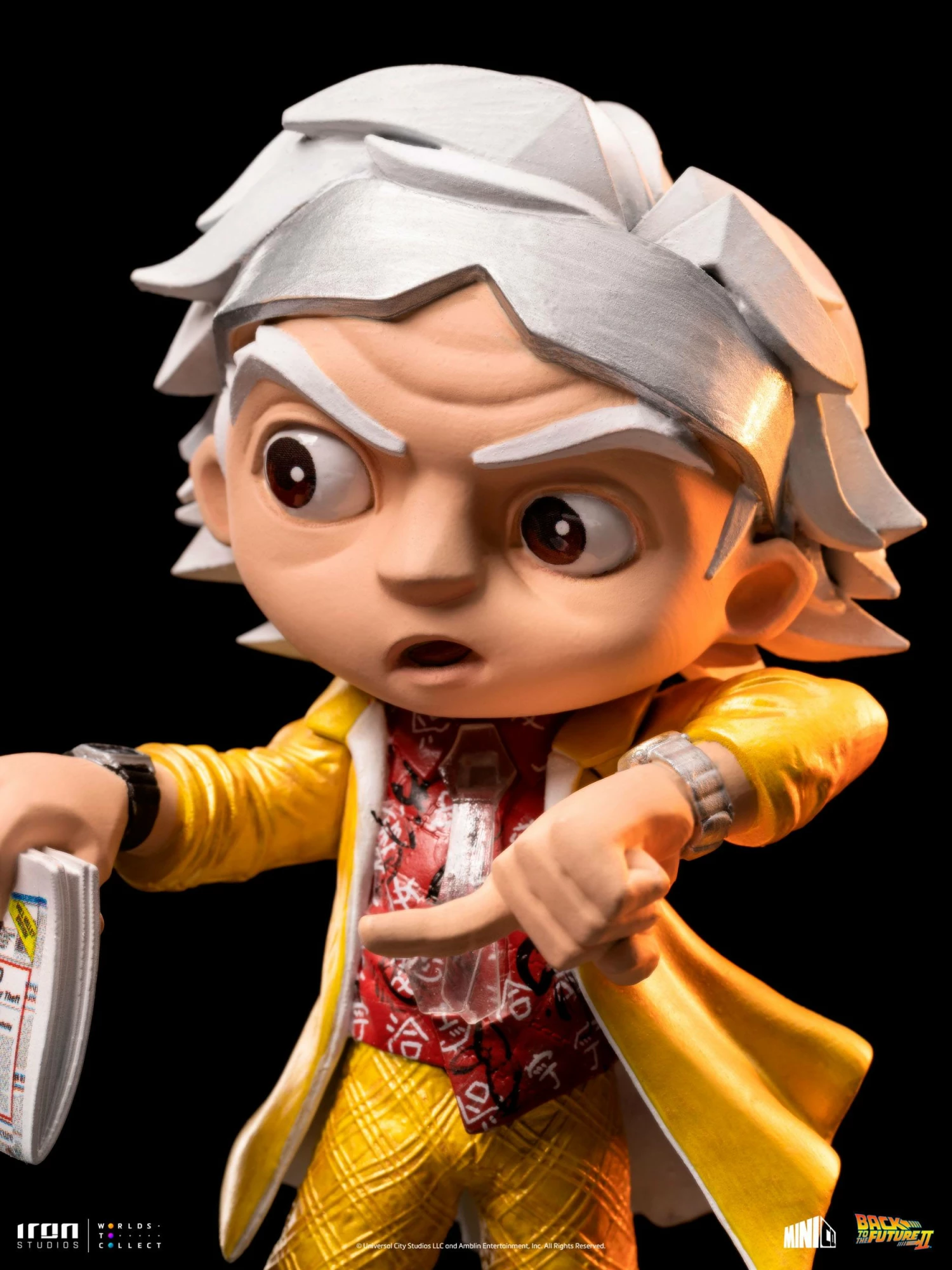 Iron Studios Back To The Future II Mini Co. PVC Figure Doc Brown - Image 12