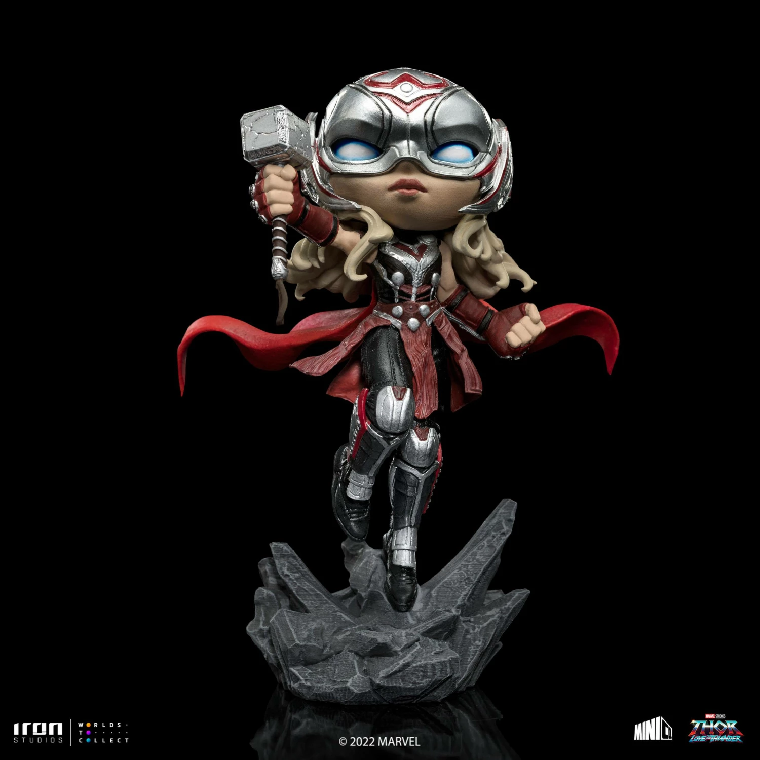 Iron Studios Mini Co Marvel Thor: Love And Thunder Mighty Thor Jane Foster - Image 5