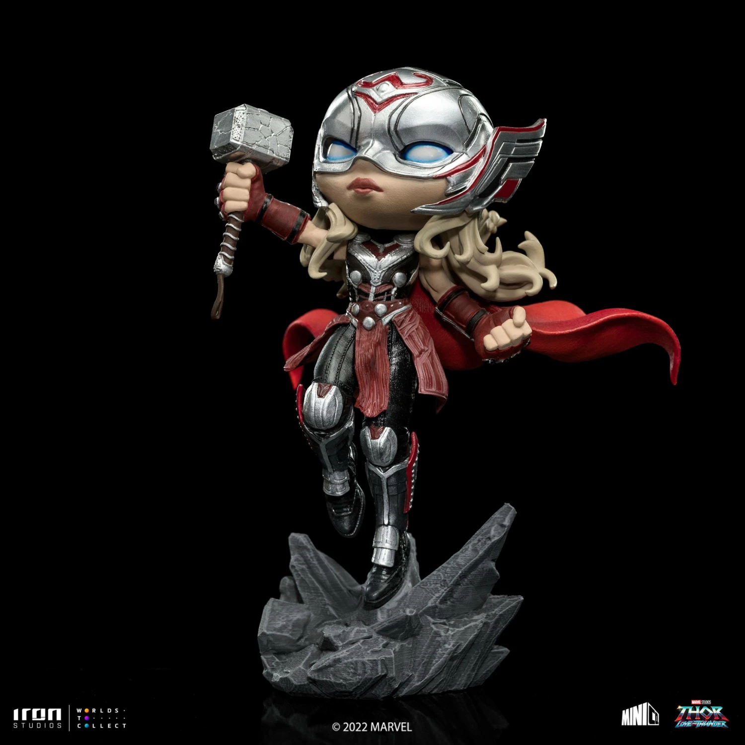 Iron Studios Mini Co Marvel Thor: Love And Thunder Mighty Thor Jane Foster - Image 6