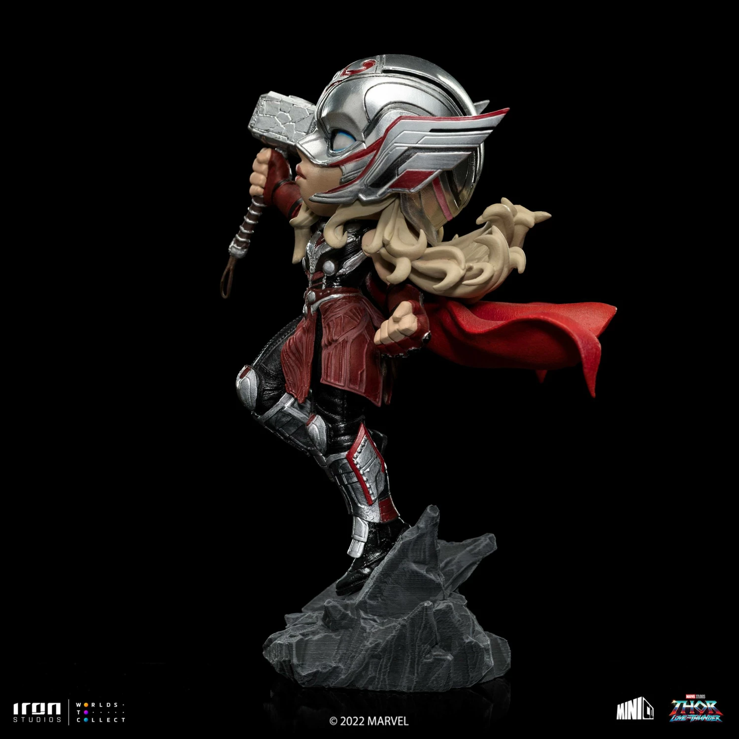 Iron Studios Mini Co Marvel Thor: Love And Thunder Mighty Thor Jane Foster - Image 7