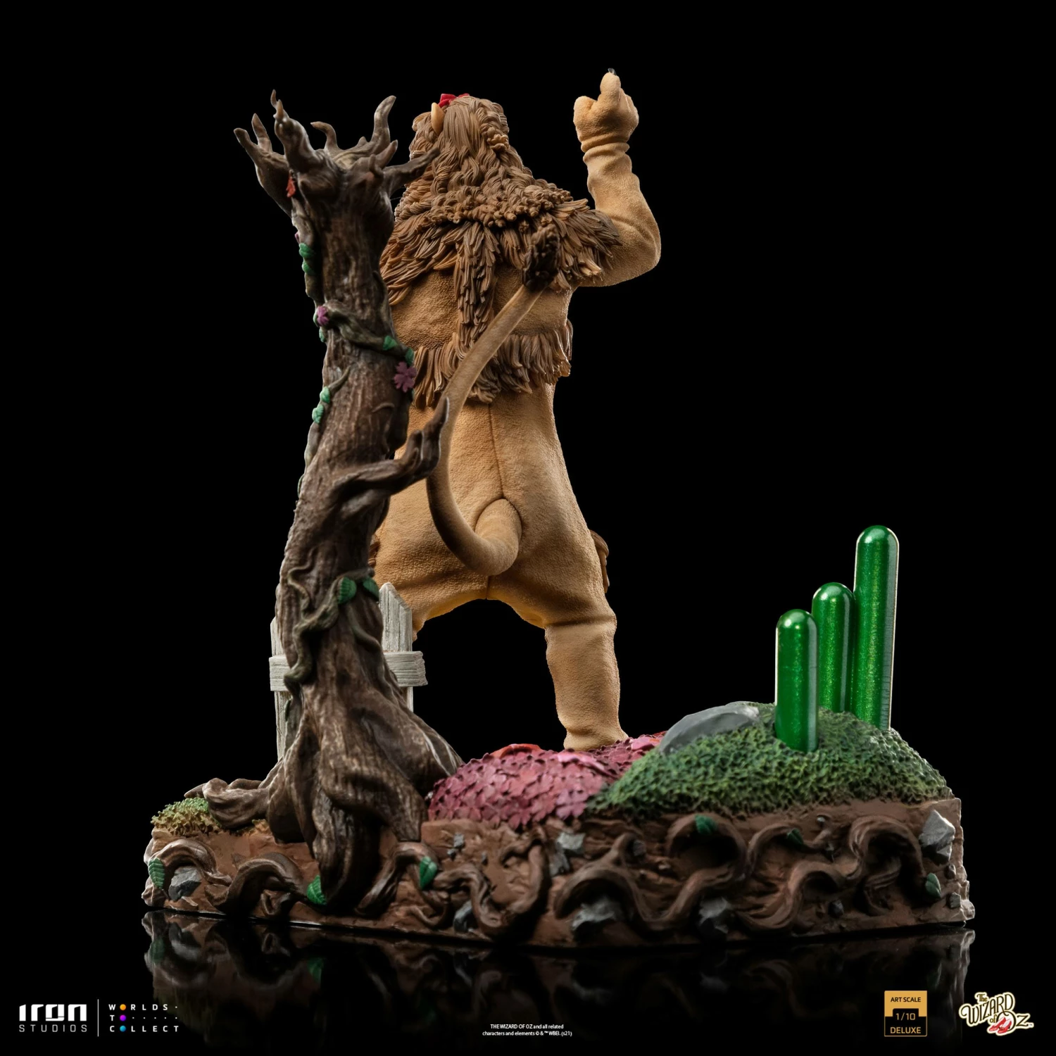 Iron Studios The Wizard Of Oz Cowardly Lion Deluxe 1/10 Art Scale Limited Edition Statue - Image 7