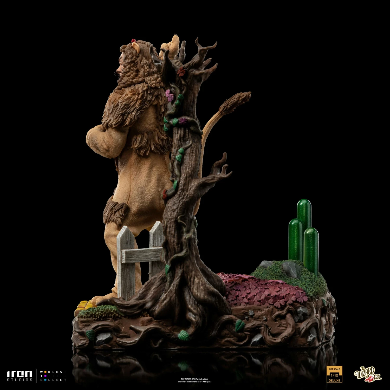 Iron Studios The Wizard Of Oz Cowardly Lion Deluxe 1/10 Art Scale Limited Edition Statue - Image 8