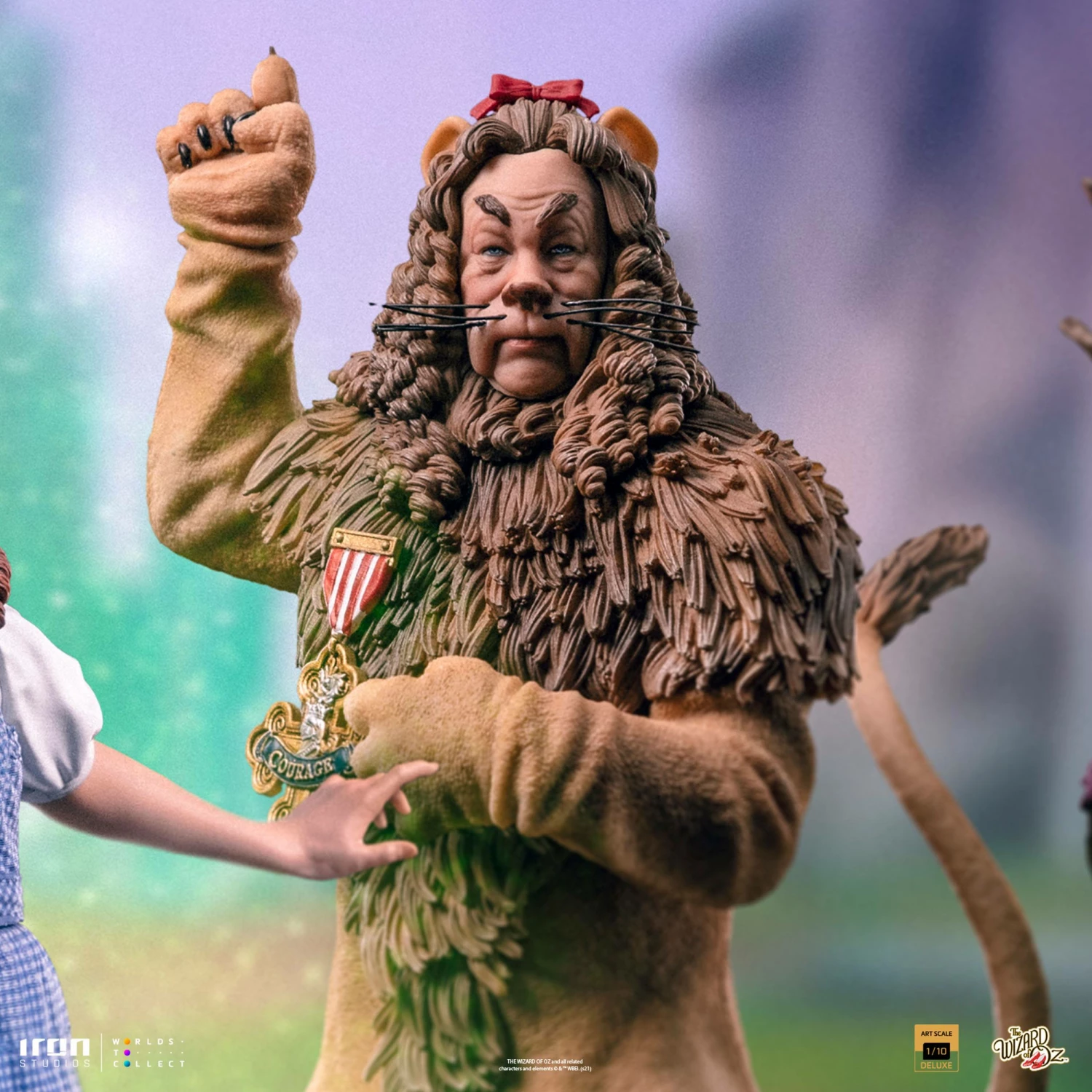 Iron Studios The Wizard Of Oz Cowardly Lion Deluxe 1/10 Art Scale Limited Edition Statue - Image 15