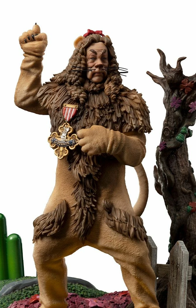 Iron Studios The Wizard Of Oz Cowardly Lion Deluxe 1/10 Art Scale Limited Edition Statue - Image 17