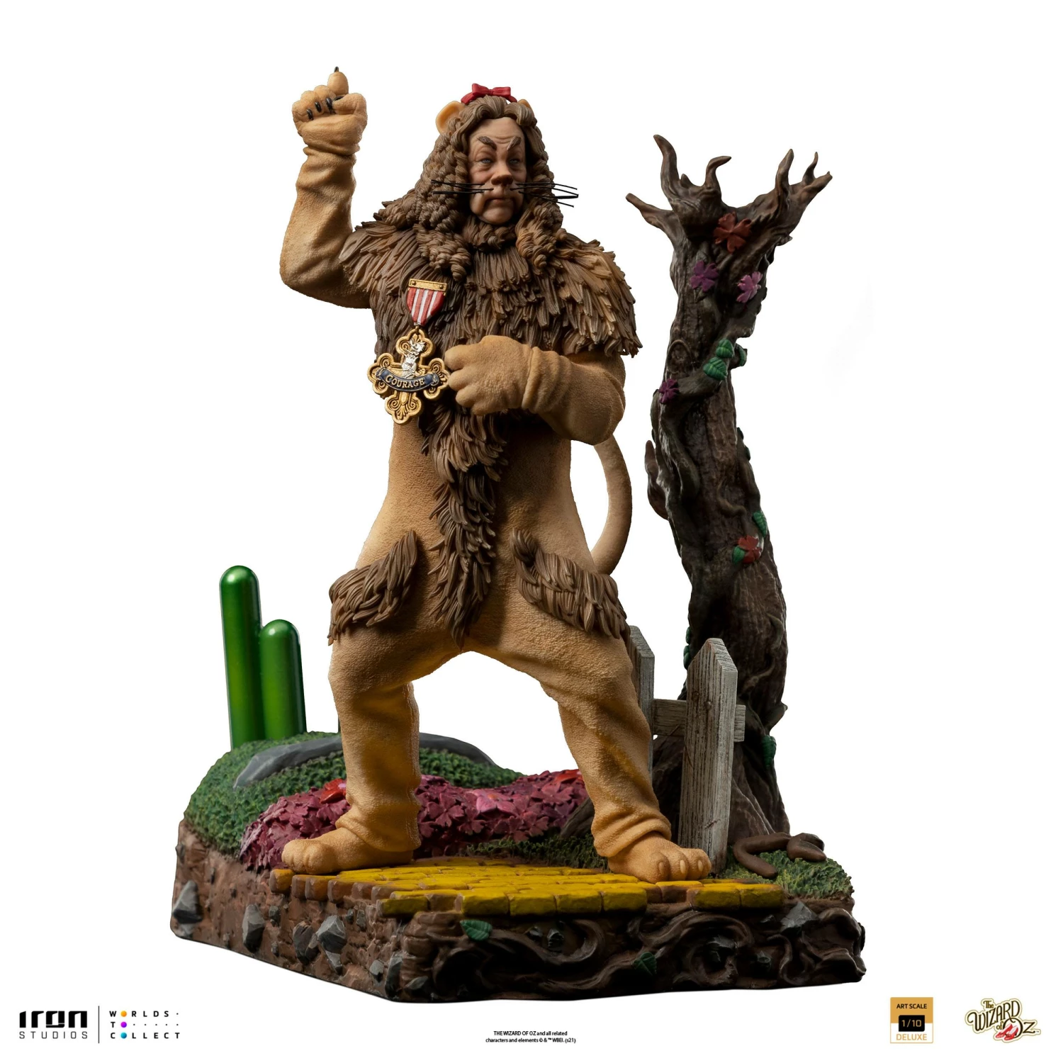 Iron Studios The Wizard Of Oz Cowardly Lion Deluxe 1/10 Art Scale Limited Edition Statue - Image 18