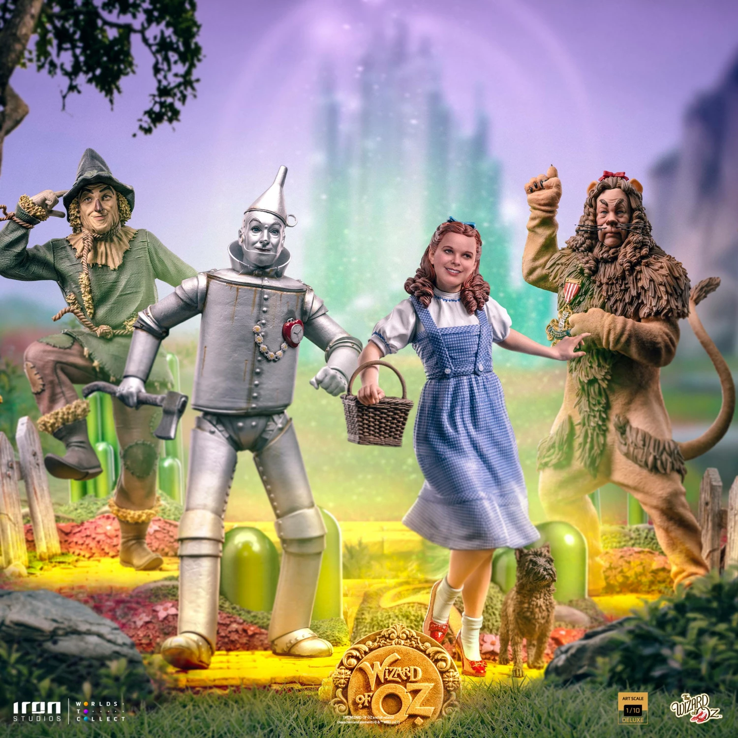 Iron Studios The Wizard Of Oz Dorothy Deluxe 1/10 Art Scale Limited Edition Statue - Image 16