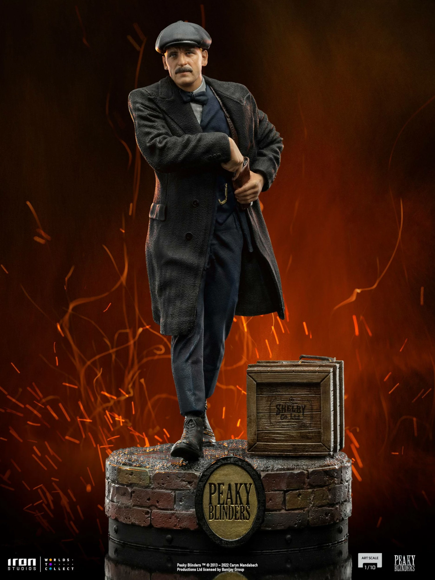 Iron Studios 1/10 Art Scale Statue Peaky Blinders Arthur Shelby - Image 2