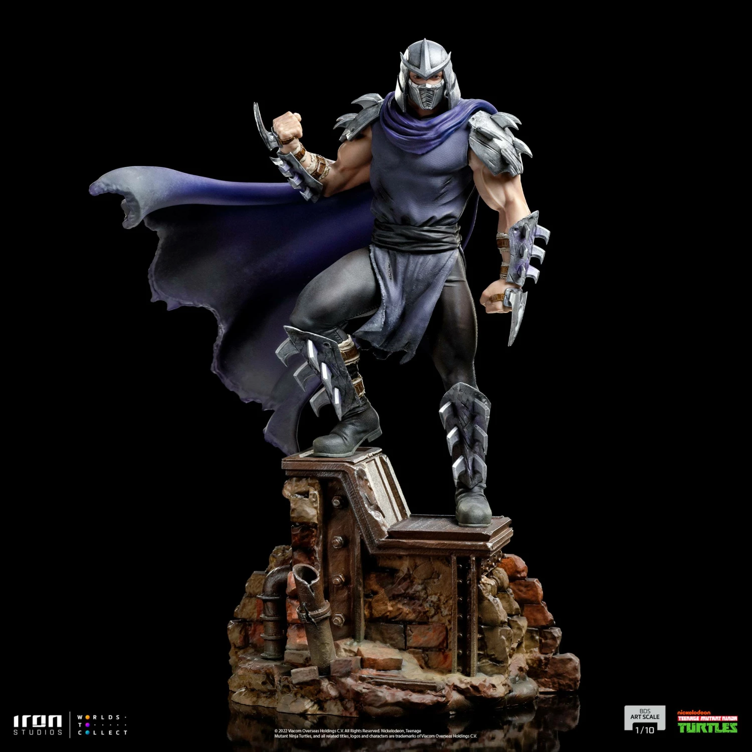 Iron Studios 1/10 Art Scale Statue Teenage Mutant Ninja Turtles Shredder - Image 10