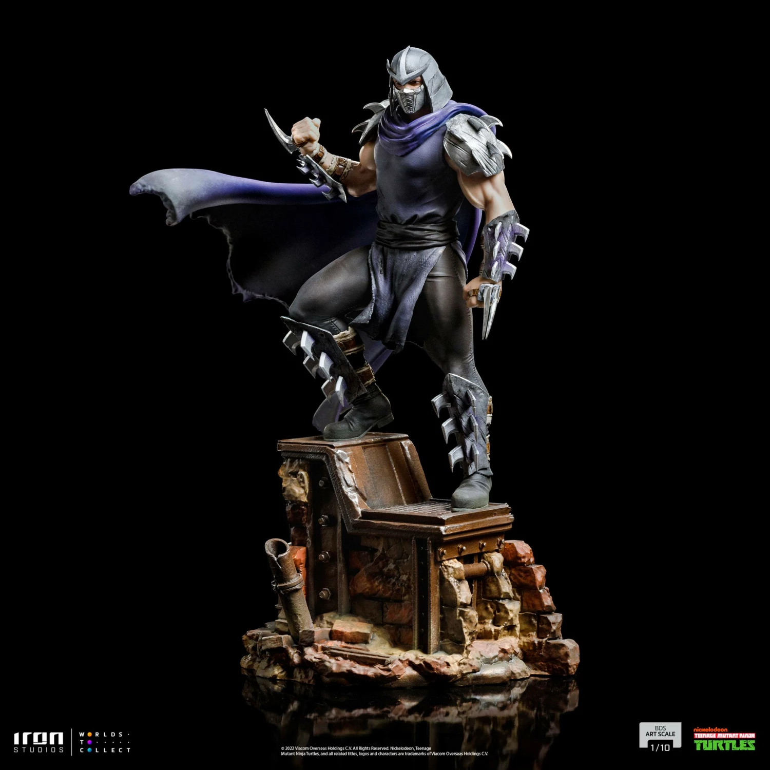 Iron Studios 1/10 Art Scale Statue Teenage Mutant Ninja Turtles Shredder - Image 11