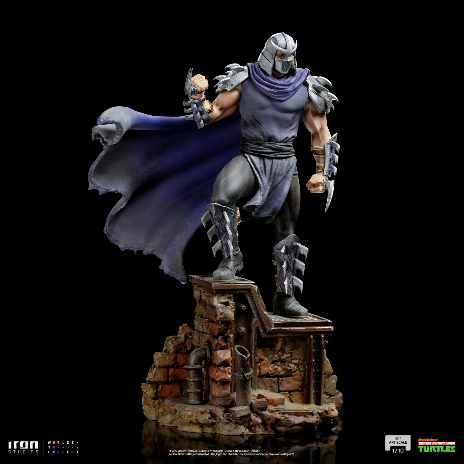 Iron Studios 1/10 Art Scale Statue Teenage Mutant Ninja Turtles Shredder - Image 15