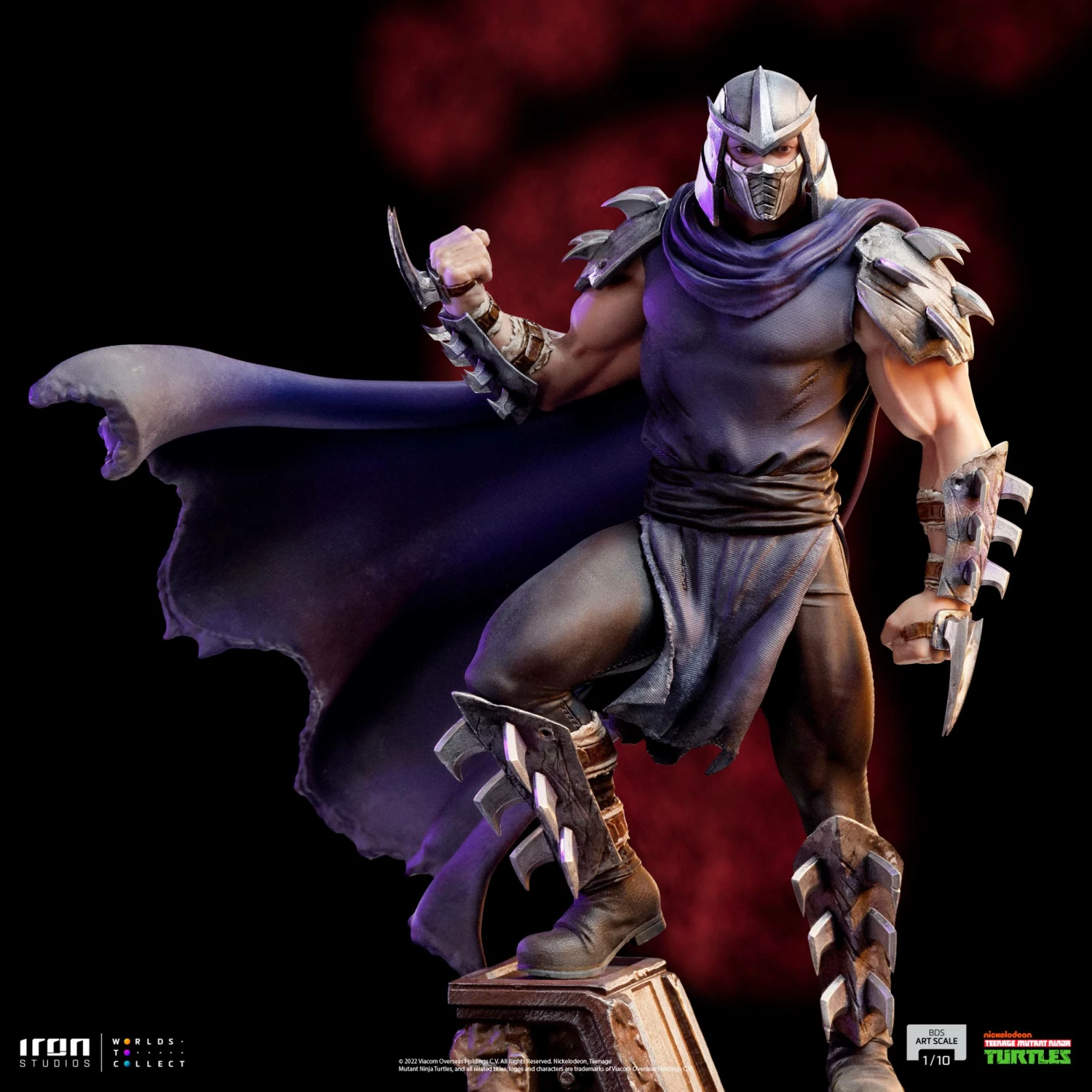 Iron Studios 1/10 Art Scale Statue Teenage Mutant Ninja Turtles Shredder - Image 3