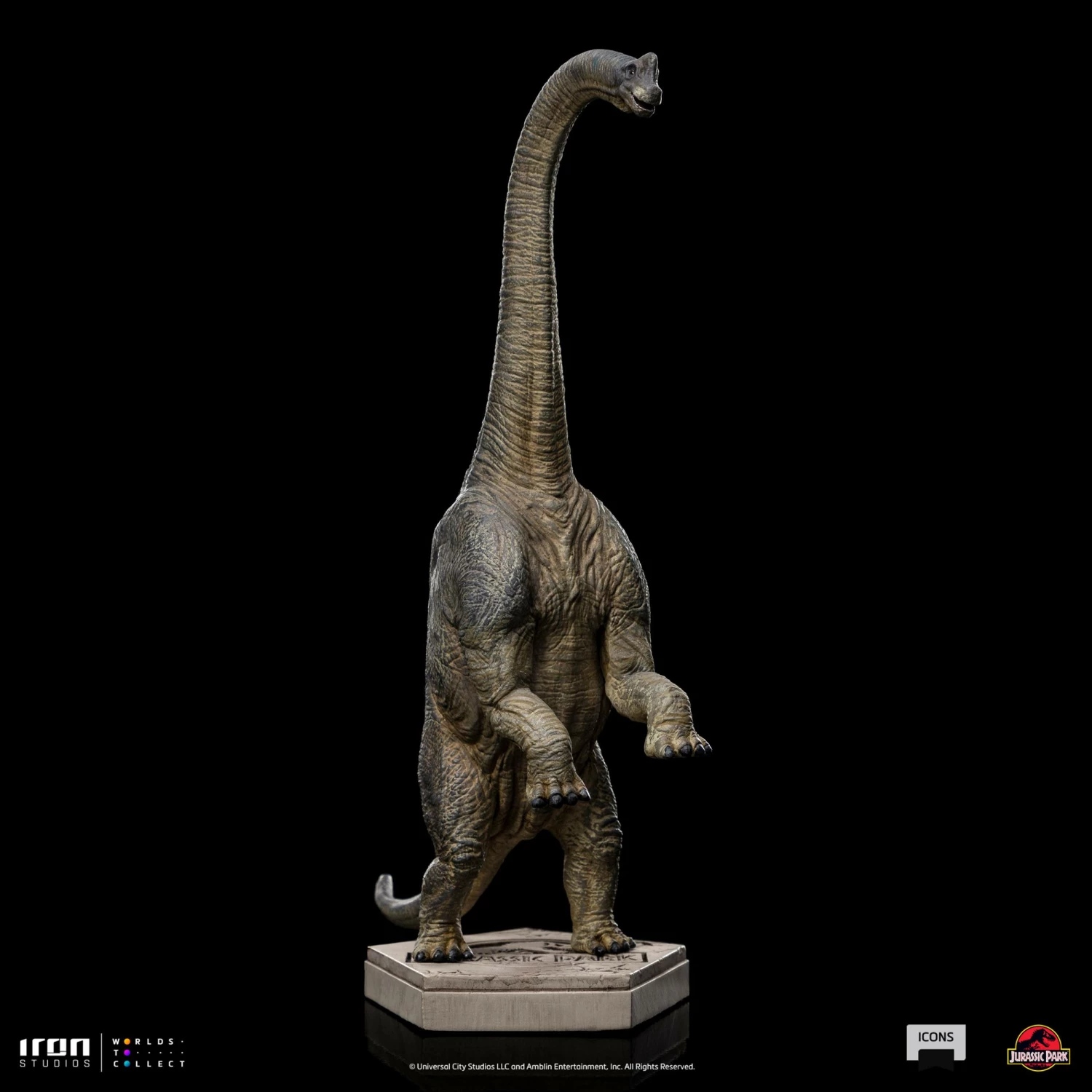 Iron Studios Jurassic Park Icons Brachiosaurus Statue - Image 10