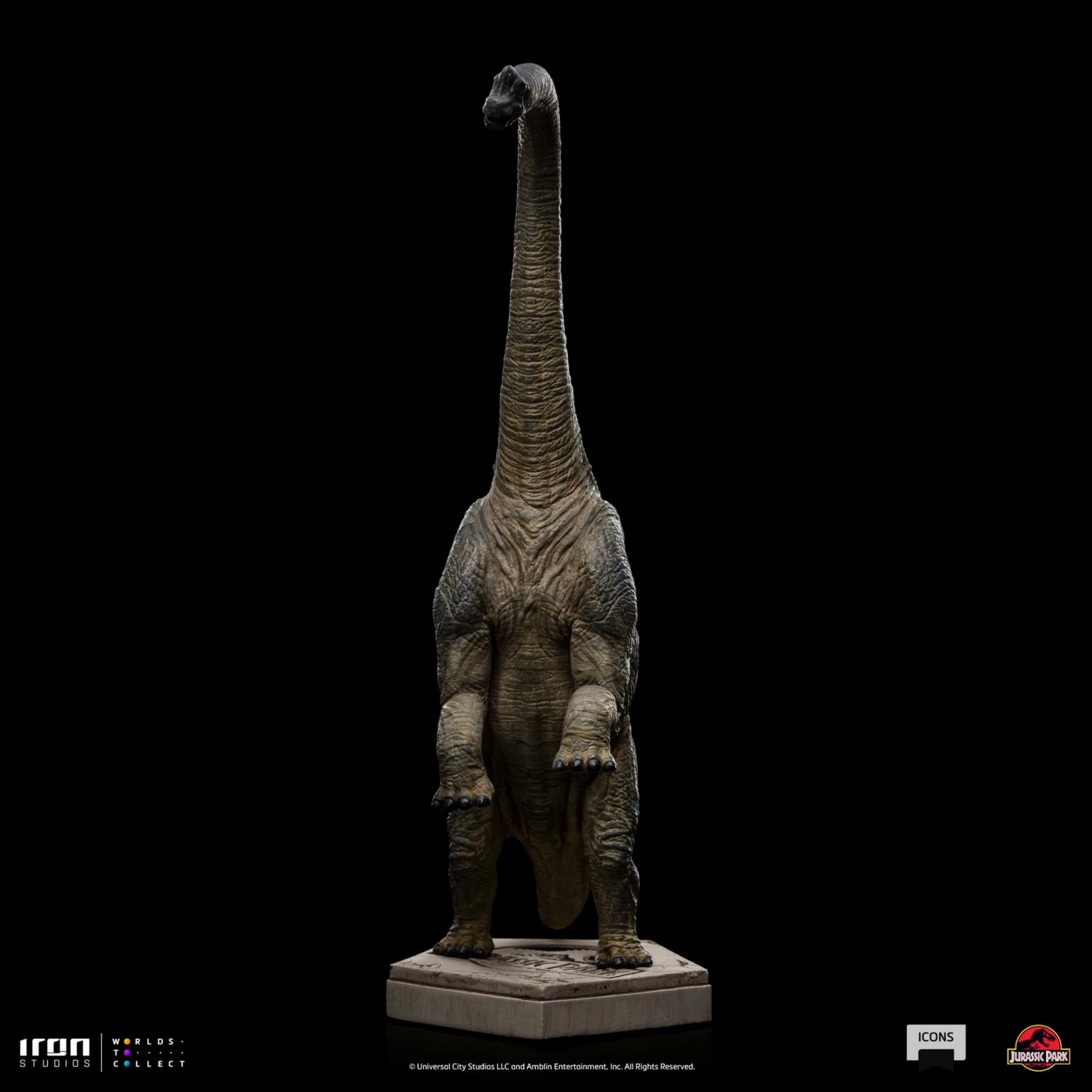 Iron Studios Jurassic Park Icons Brachiosaurus Statue - Image 11