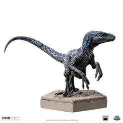 Iron Studios Jurassic Park Icons Velociraptor Blue (B) Statue