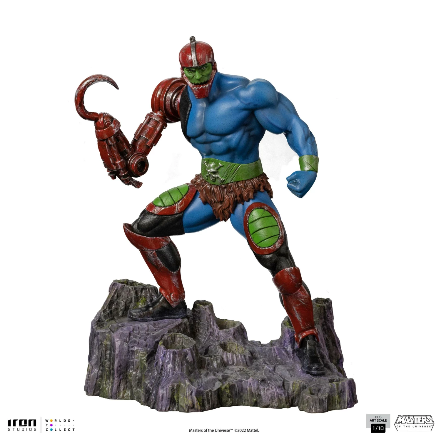 Iron Studios Masters Of The Universe Battle Diorama Series Trap Jaw 1/10 Art Scale Limited Edition Statue