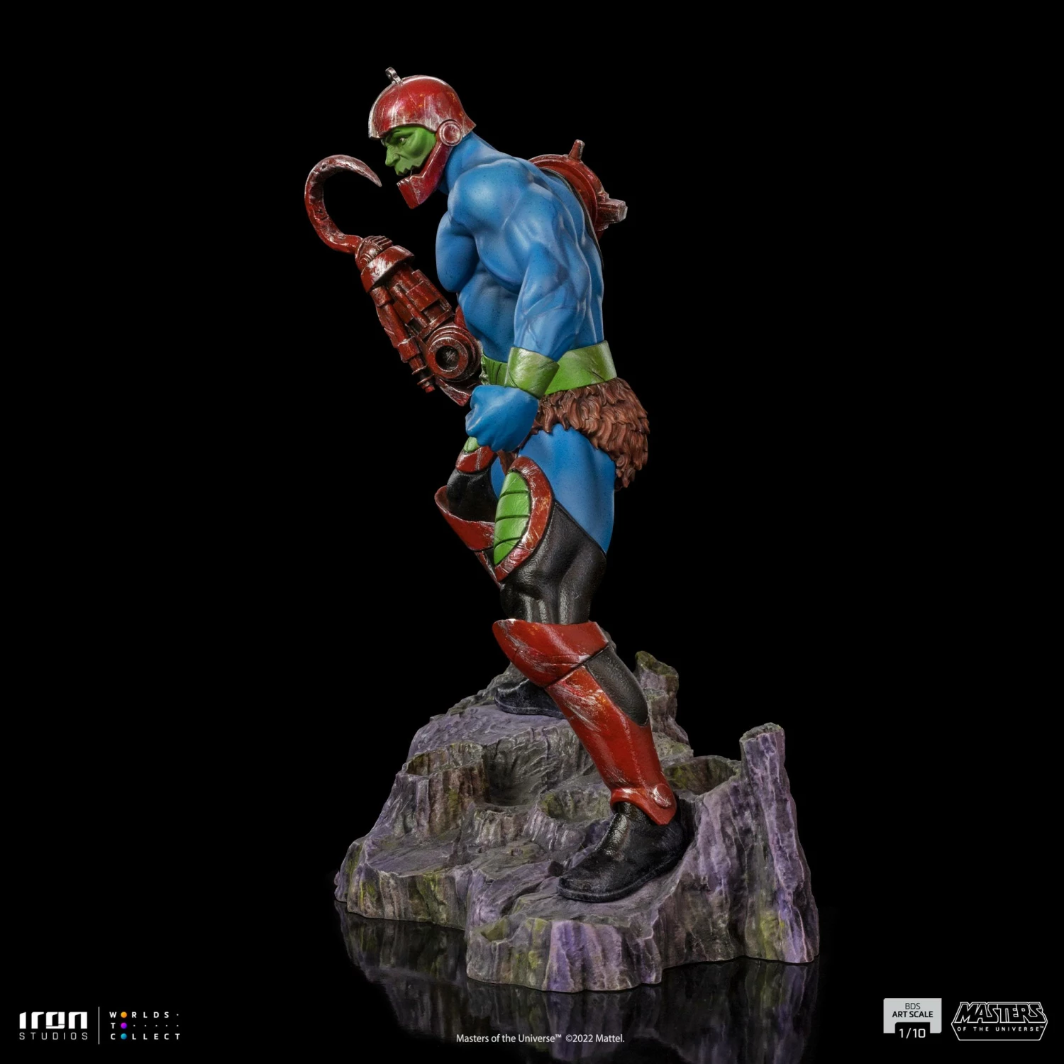 Iron Studios Masters Of The Universe Battle Diorama Series Trap Jaw 1/10 Art Scale Limited Edition Statue - Image 5