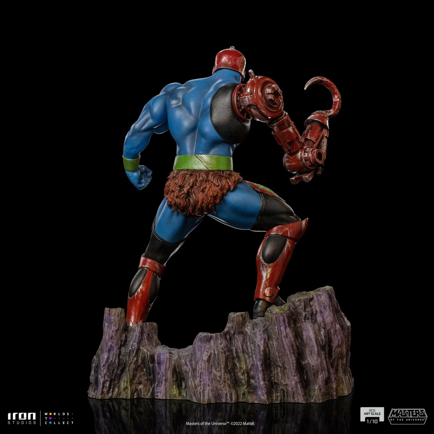 Iron Studios Masters Of The Universe Battle Diorama Series Trap Jaw 1/10 Art Scale Limited Edition Statue - Image 6