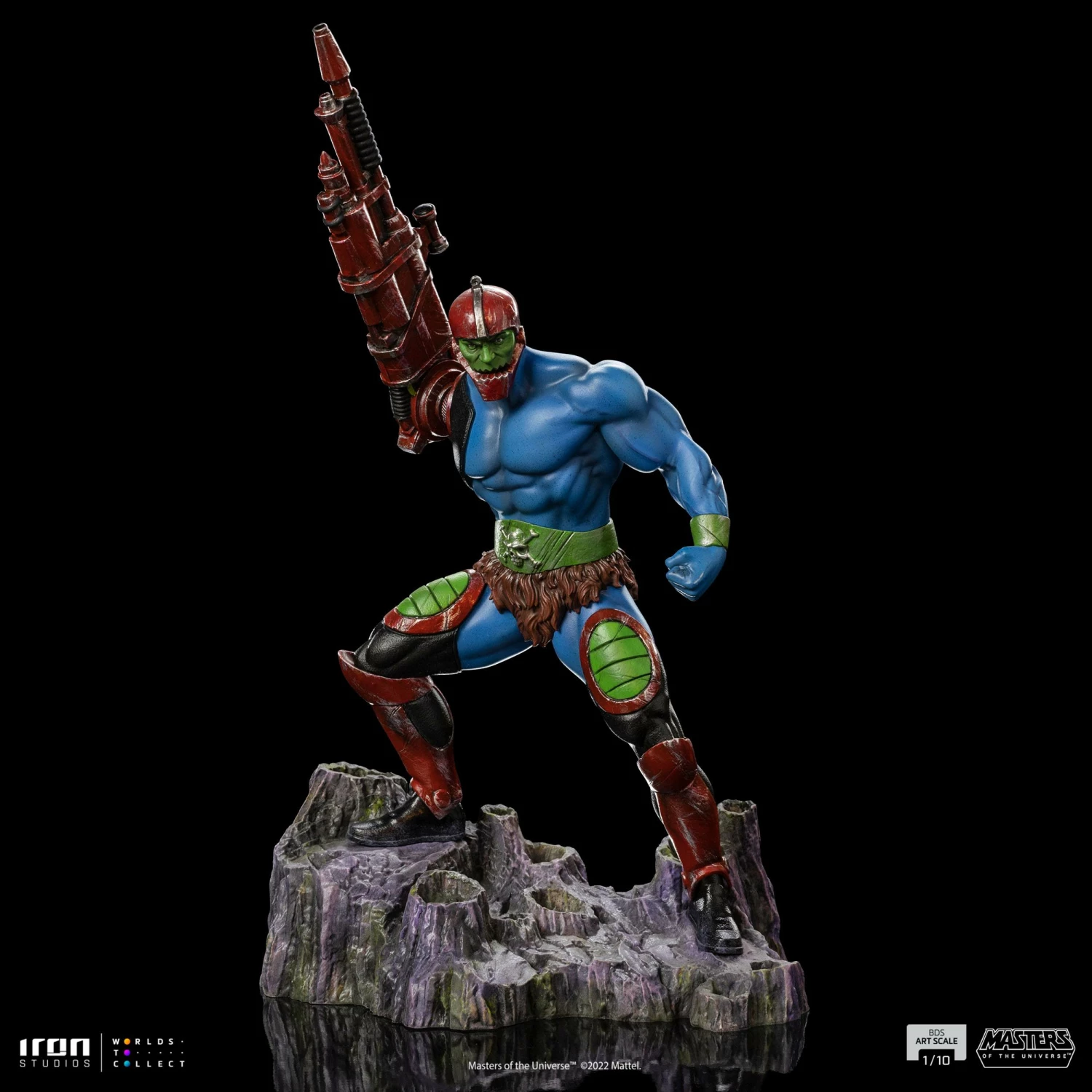 Iron Studios Masters Of The Universe Battle Diorama Series Trap Jaw 1/10 Art Scale Limited Edition Statue - Image 8