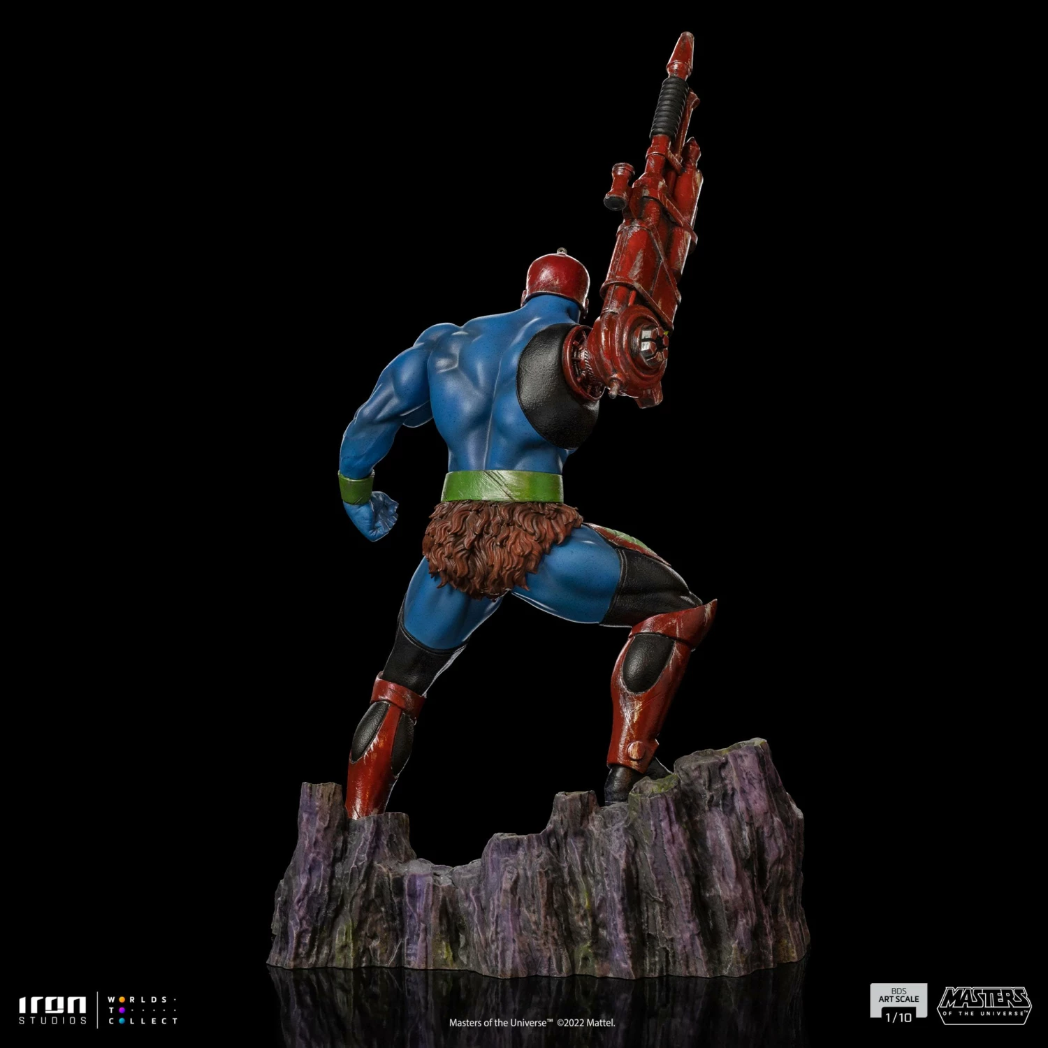 Iron Studios Masters Of The Universe Battle Diorama Series Trap Jaw 1/10 Art Scale Limited Edition Statue - Image 10