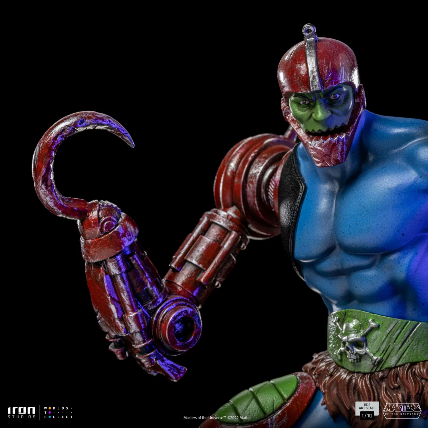 Iron Studios Masters Of The Universe Battle Diorama Series Trap Jaw 1/10 Art Scale Limited Edition Statue - Image 11