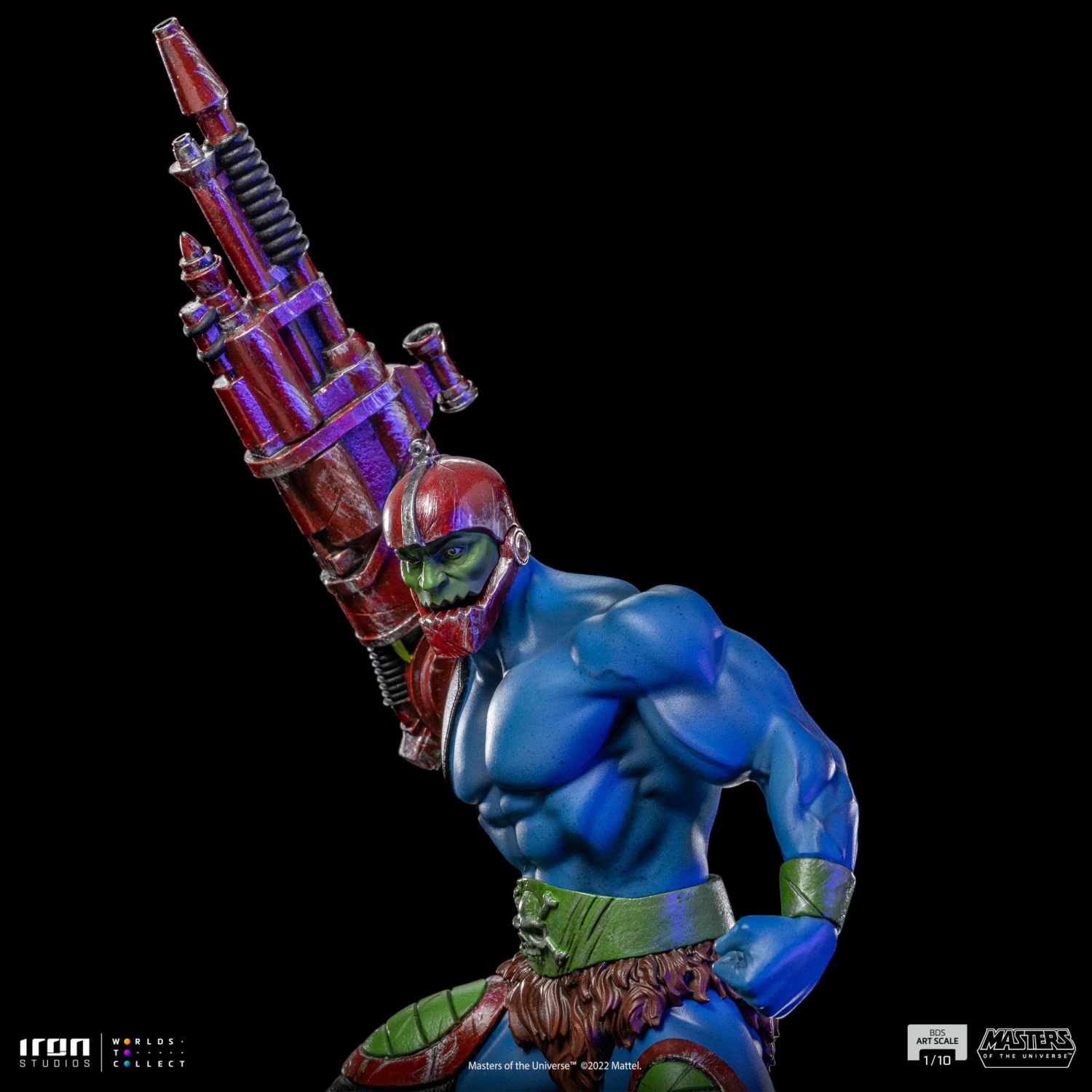 Iron Studios Masters Of The Universe Battle Diorama Series Trap Jaw 1/10 Art Scale Limited Edition Statue - Image 12
