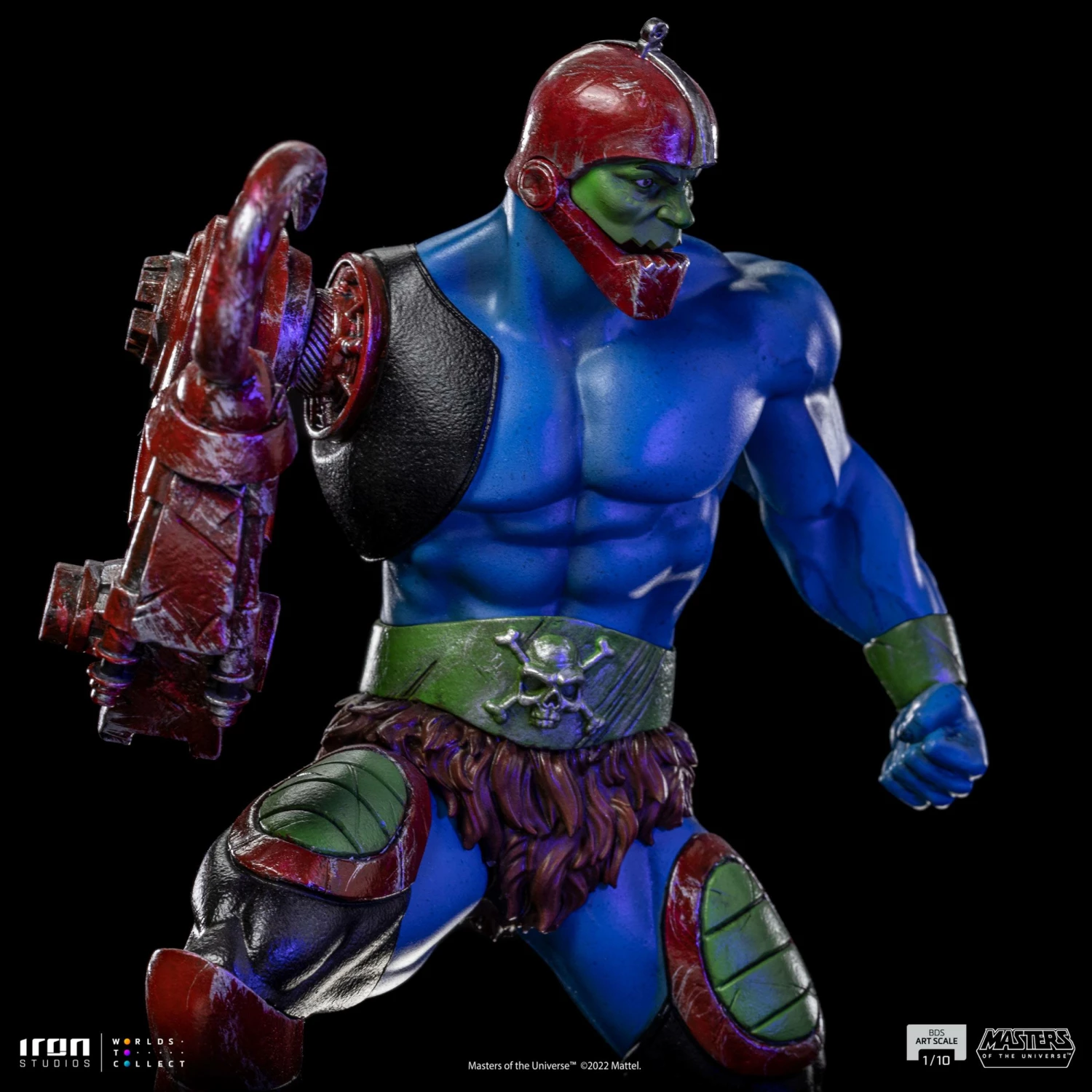 Iron Studios Masters Of The Universe Battle Diorama Series Trap Jaw 1/10 Art Scale Limited Edition Statue - Image 14