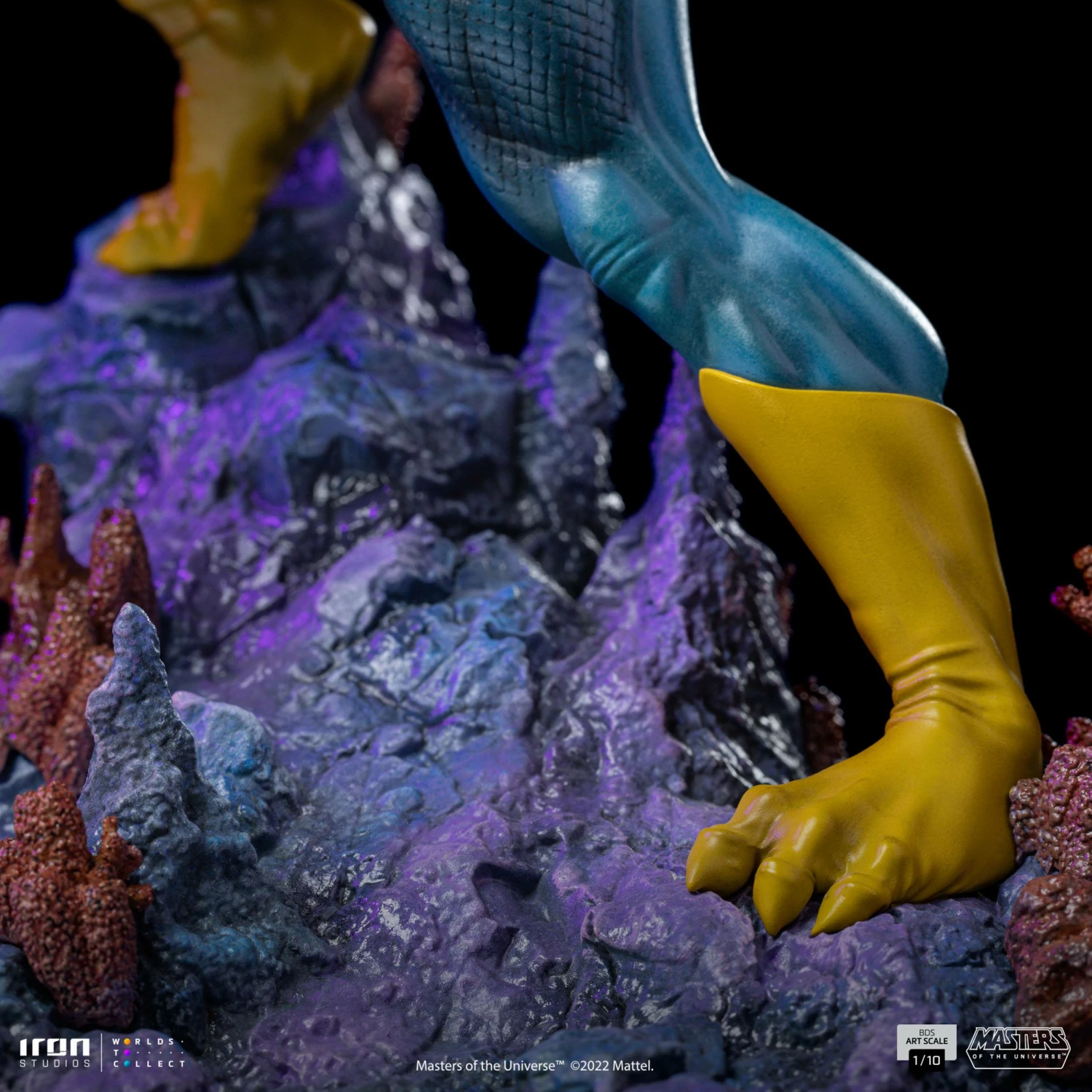 Iron Studios Masters Of The Universe Battle Diorama Series Mer-Man 1/10 Art Scale Limited Edition Statue - Image 13