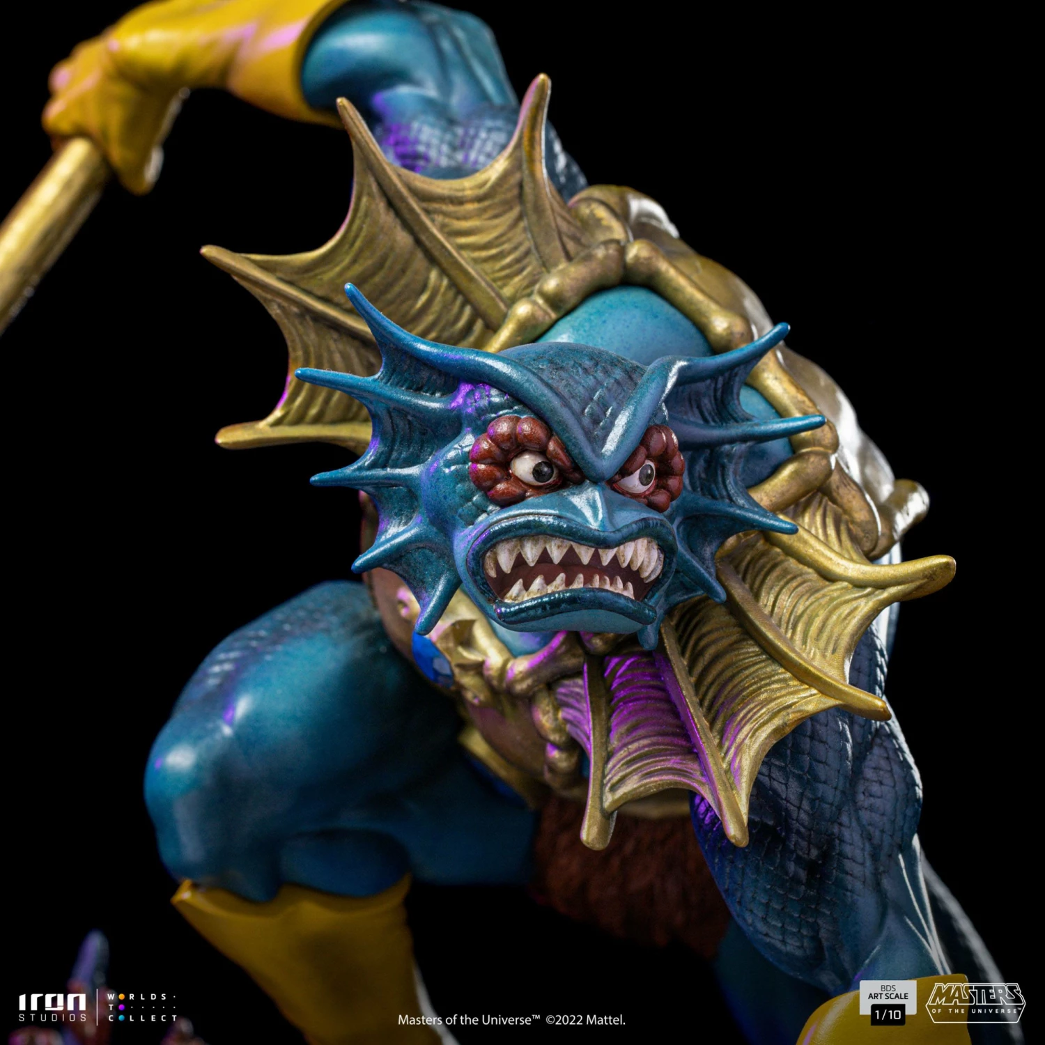 Iron Studios Masters Of The Universe Battle Diorama Series Mer-Man 1/10 Art Scale Limited Edition Statue - Image 15