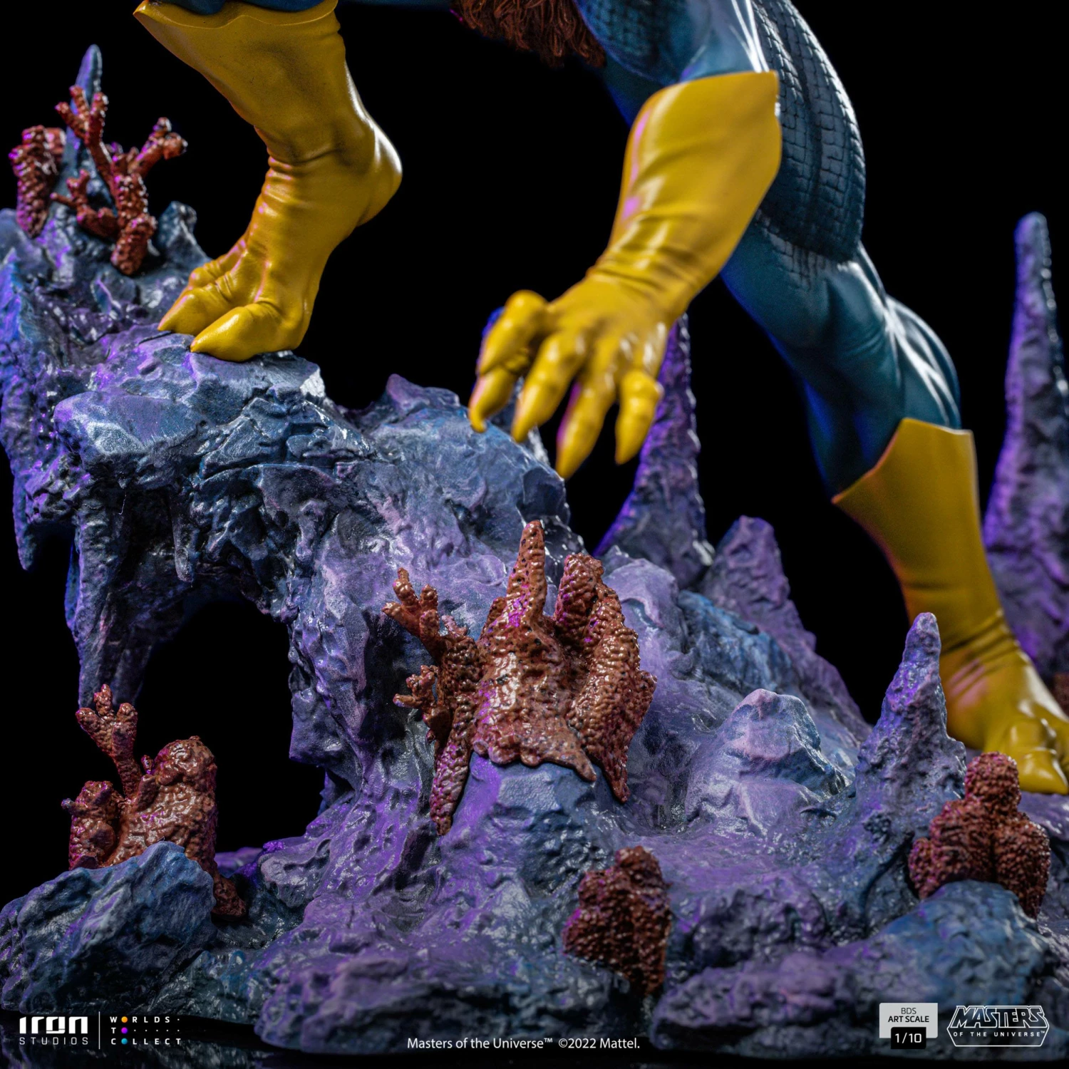 Iron Studios Masters Of The Universe Battle Diorama Series Mer-Man 1/10 Art Scale Limited Edition Statue - Image 16