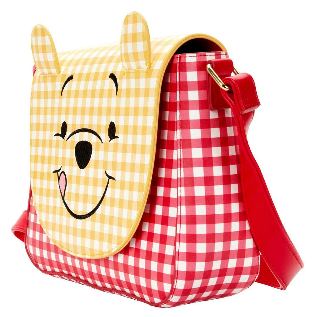 Loungefly Disney Winnie The Pooh Gingham Crossbody Bag - Image 5