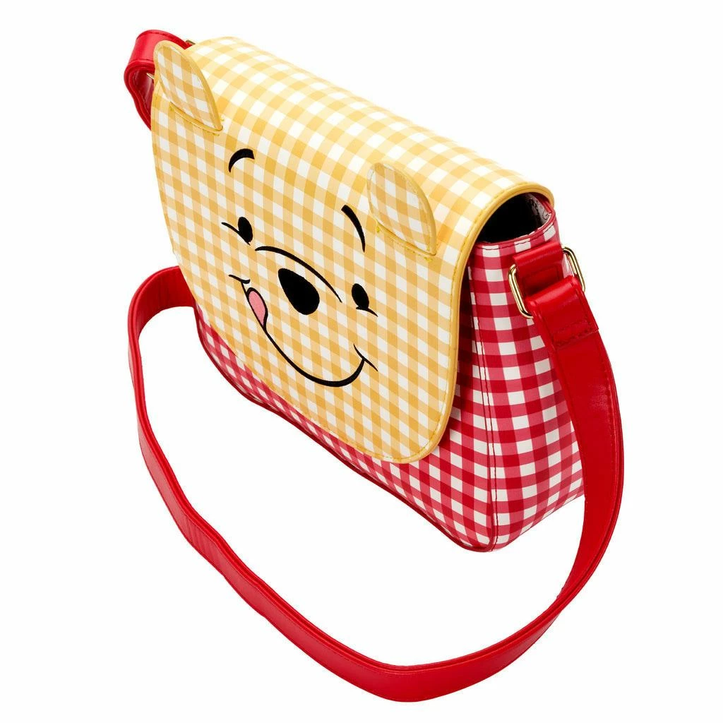 Loungefly Disney Winnie The Pooh Gingham Crossbody Bag - Image 8