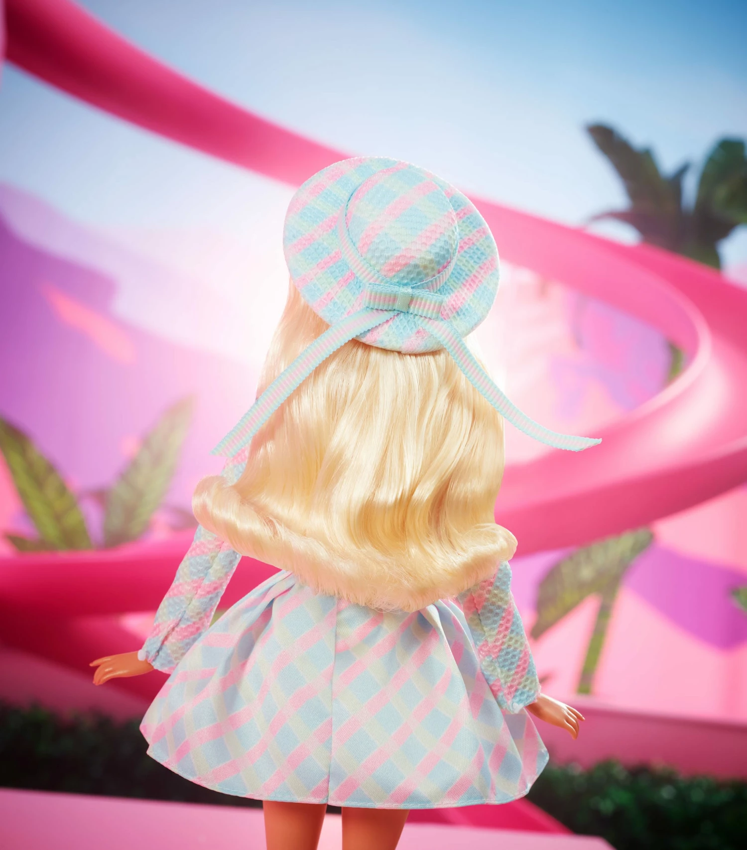 Barbie The Movie Doll Margot Robbie As Barbie In Plaid Matching Set - Image 19